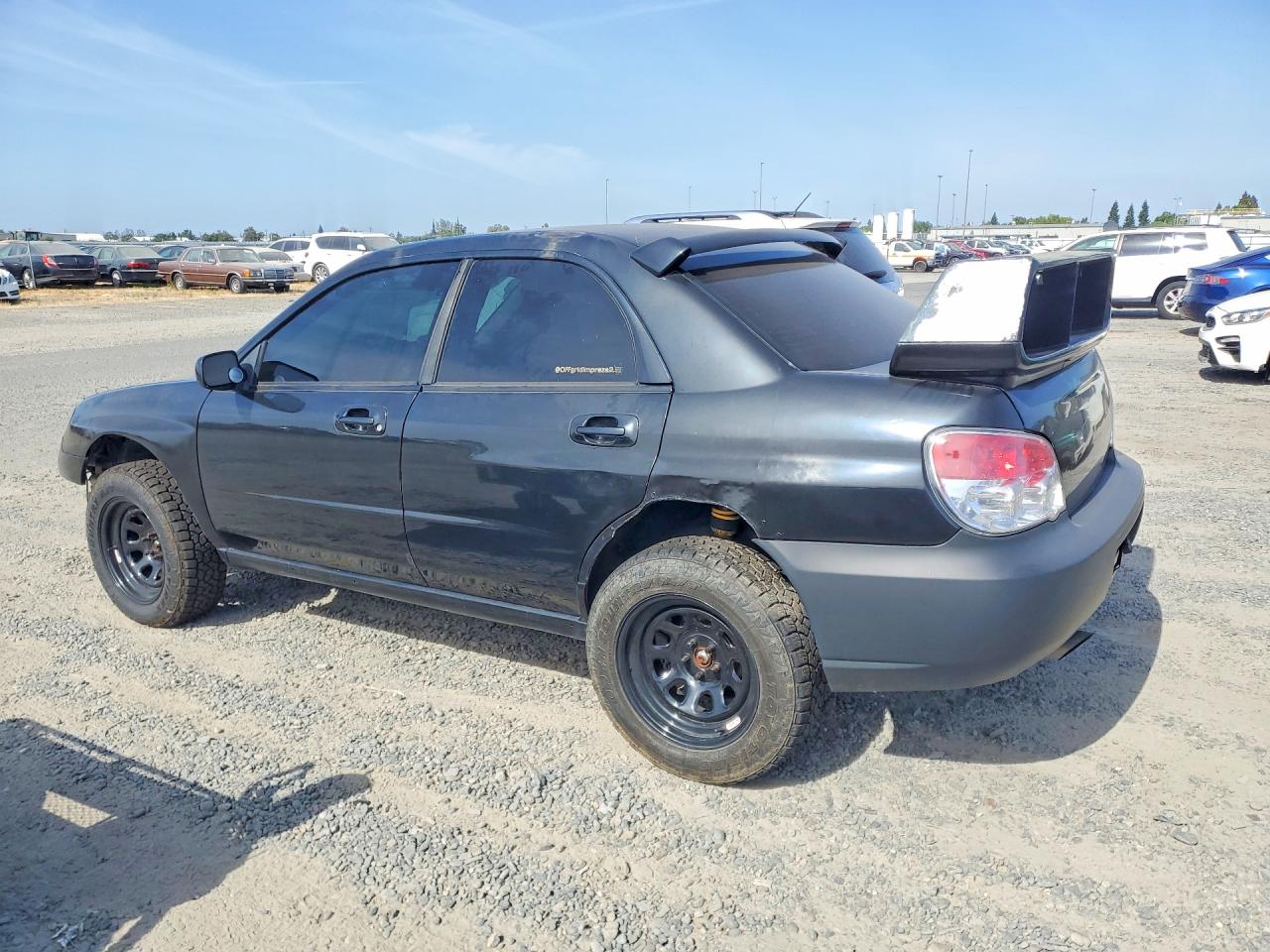 2007 Subaru Impreza 2.5i Black vin: JF1GD61627G516604