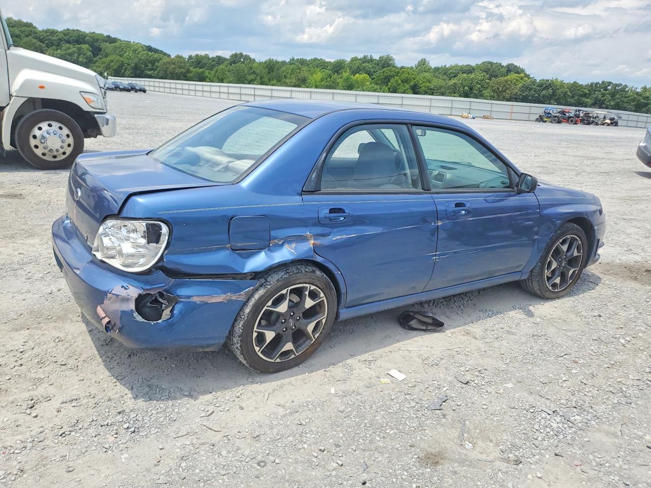 2007 Subaru Impreza 2.5i Синий vin: JF1GD61637H510482