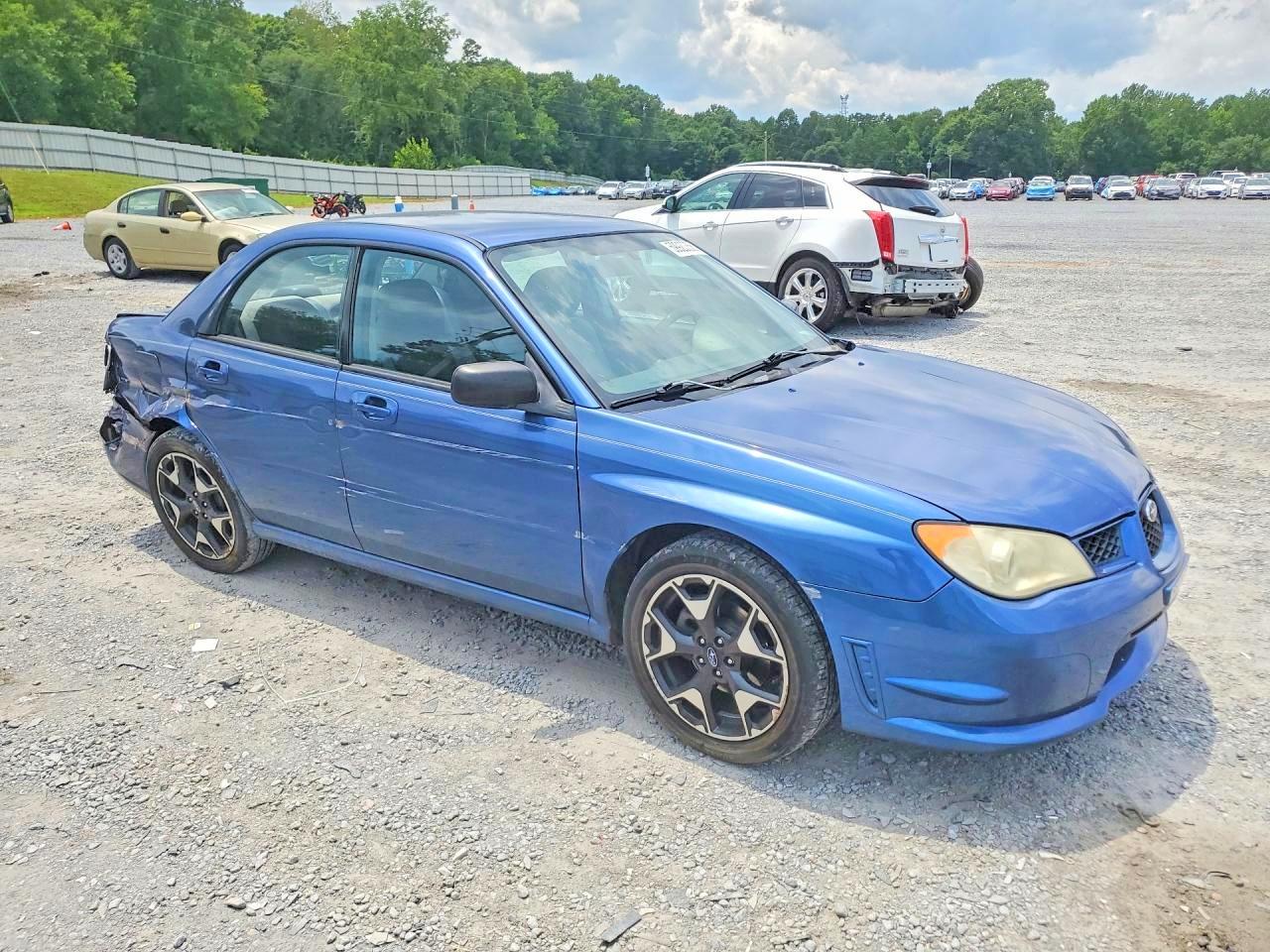 2007 Subaru Impreza 2.5i Синий vin: JF1GD61637H510482
