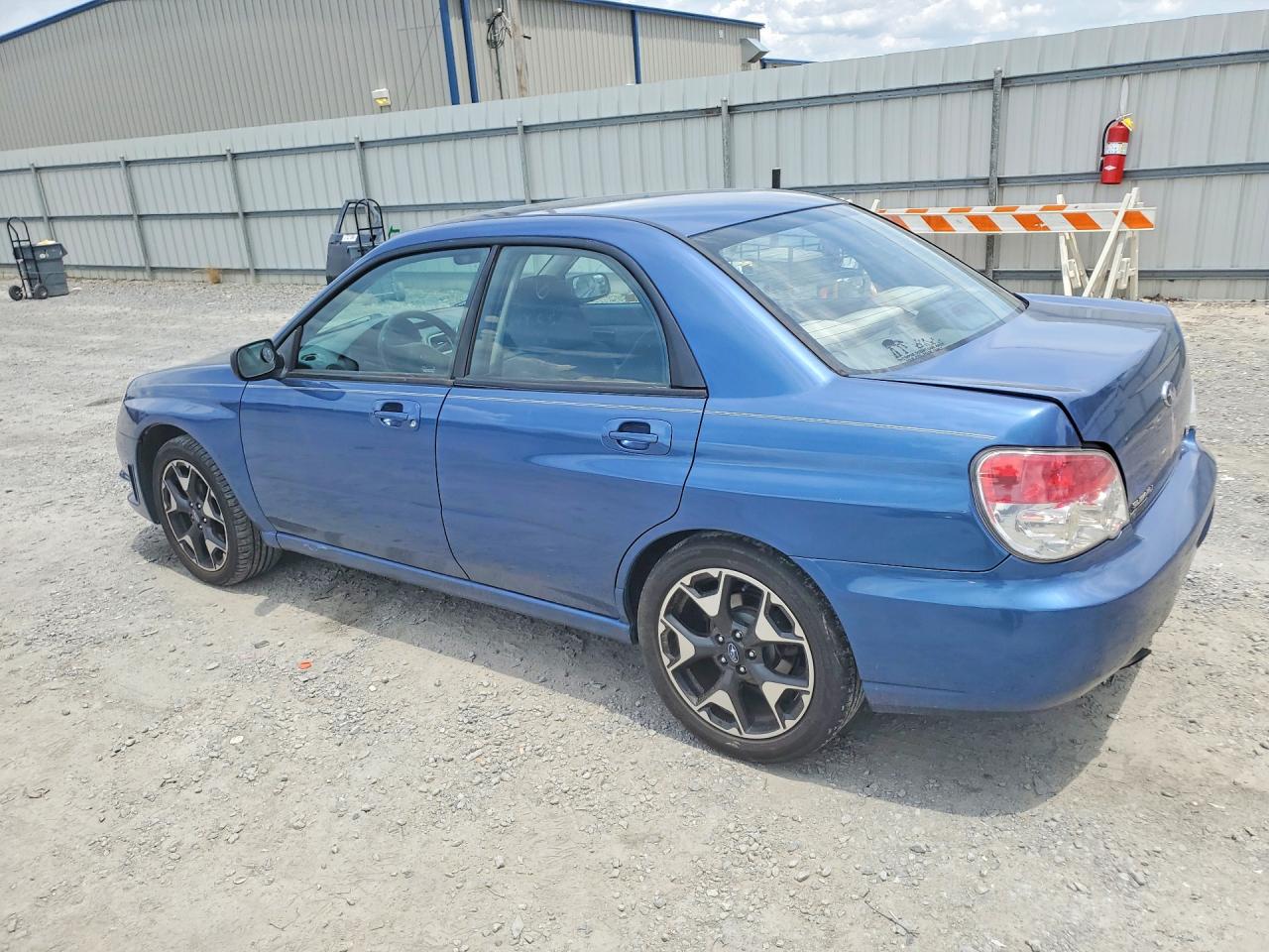 2007 Subaru Impreza 2.5i Синий vin: JF1GD61637H510482