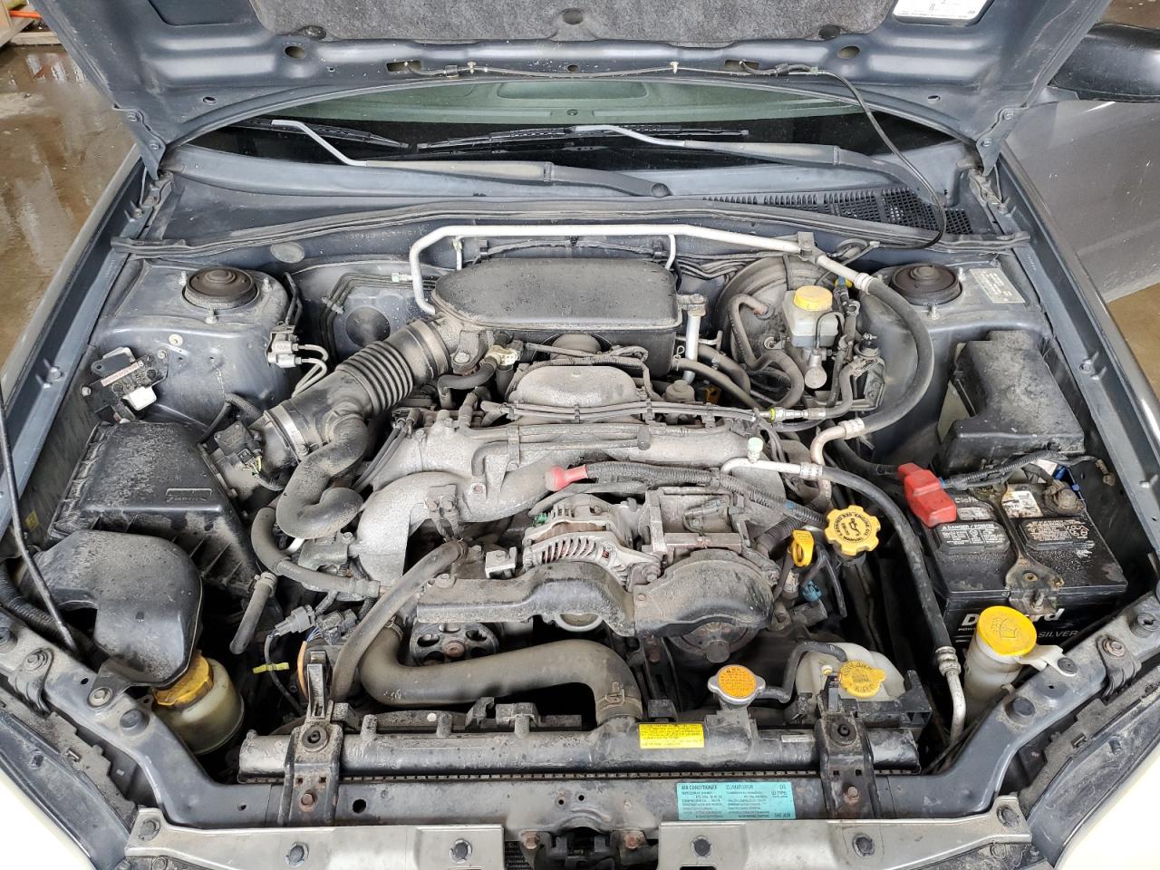 2007 Subaru Impreza 2.5i Silver vin: JF1GD61637H513771