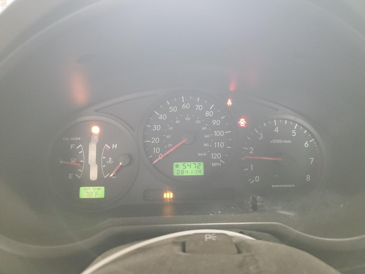 2007 Subaru Impreza 2.5i Silver vin: JF1GD61637H513771