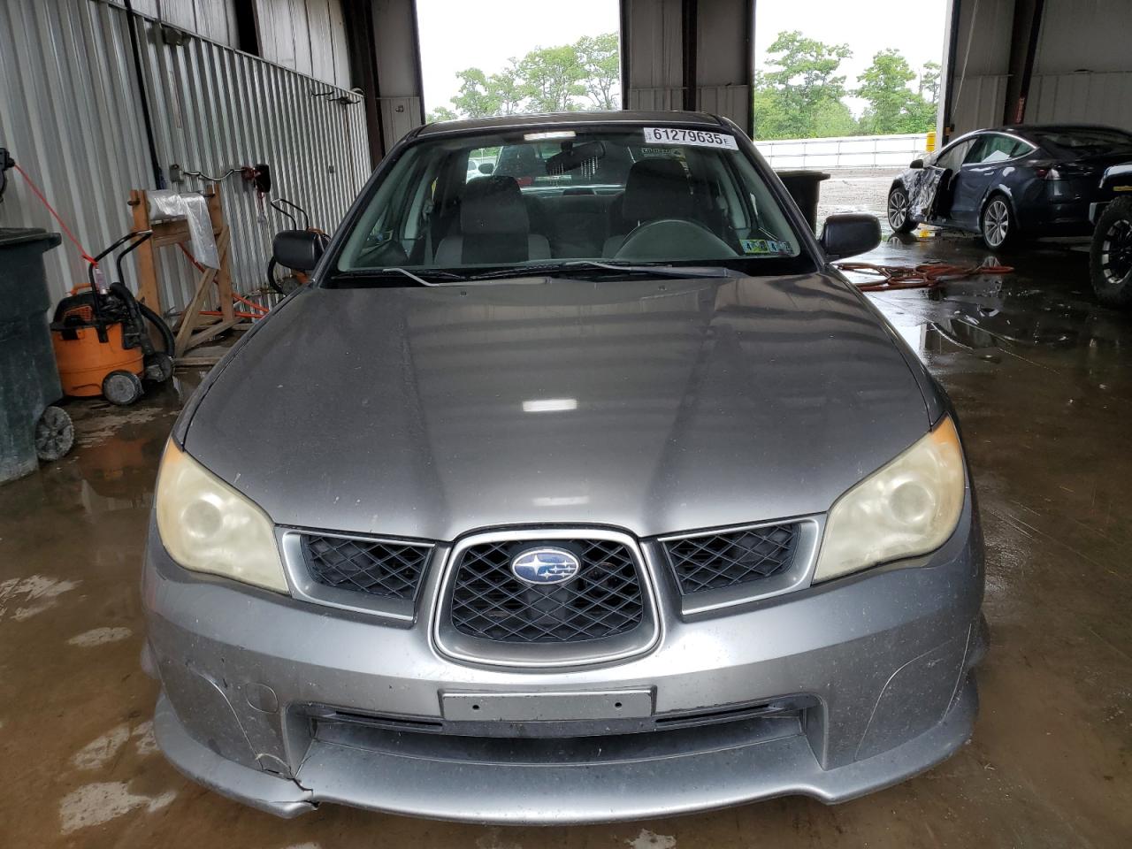 2007 Subaru Impreza 2.5i Silver vin: JF1GD61637H513771