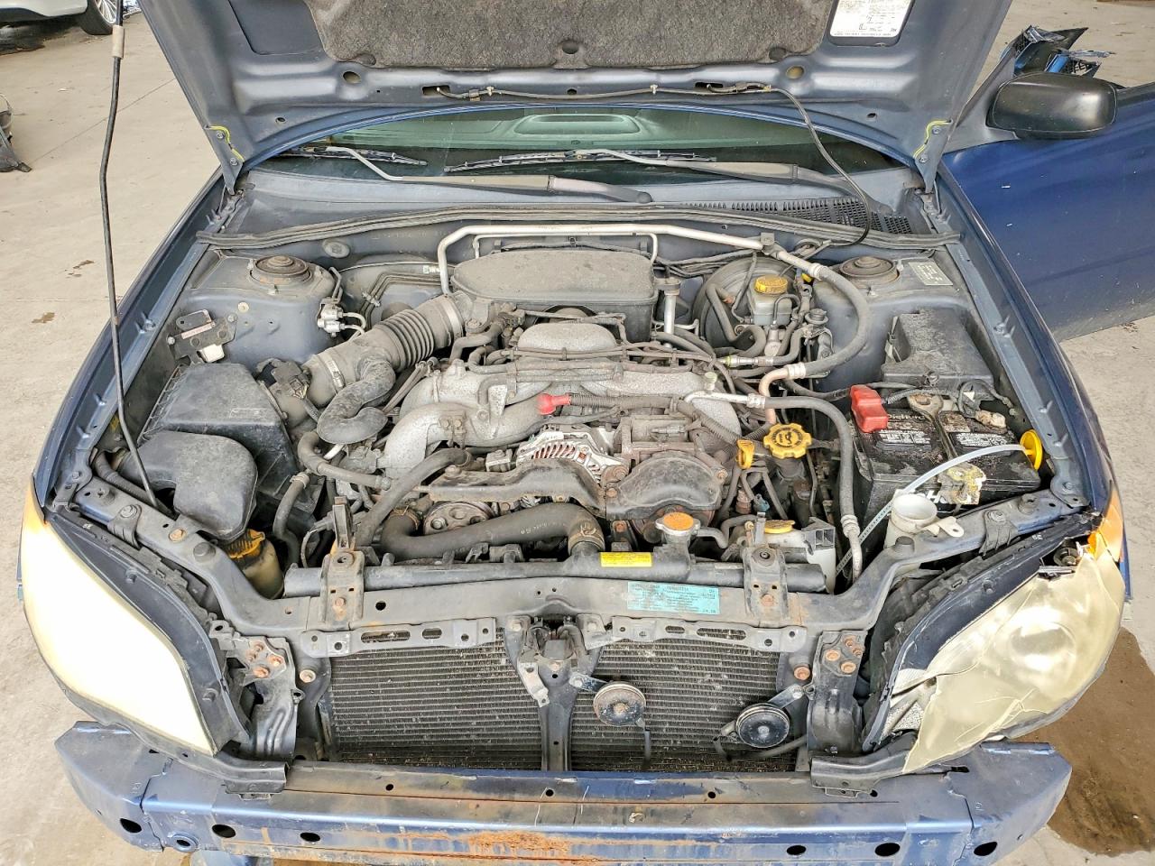 2007 Subaru Impreza 2.5i Blue vin: JF1GD61667H514543
