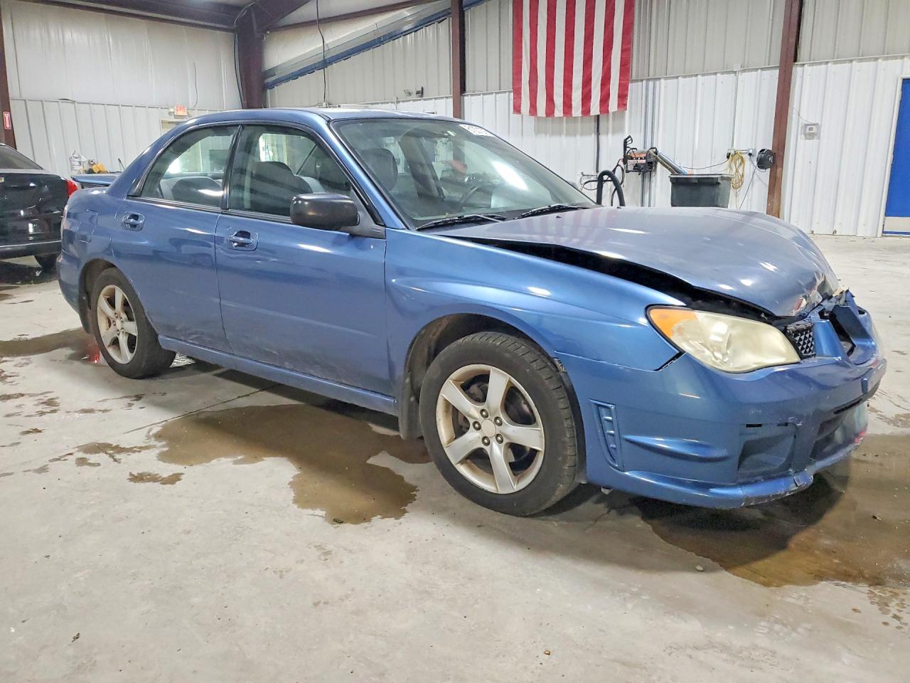 2007 Subaru Impreza 2.5i Blue vin: JF1GD61667H514543