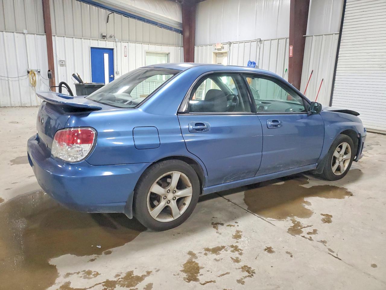 2007 Subaru Impreza 2.5i Blue vin: JF1GD61667H514543