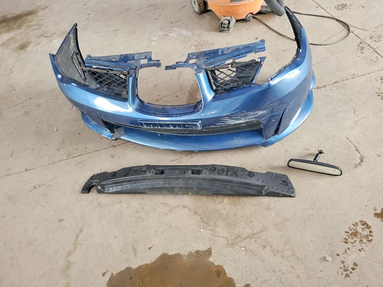 2007 Subaru Impreza 2.5i Blue vin: JF1GD61667H514543