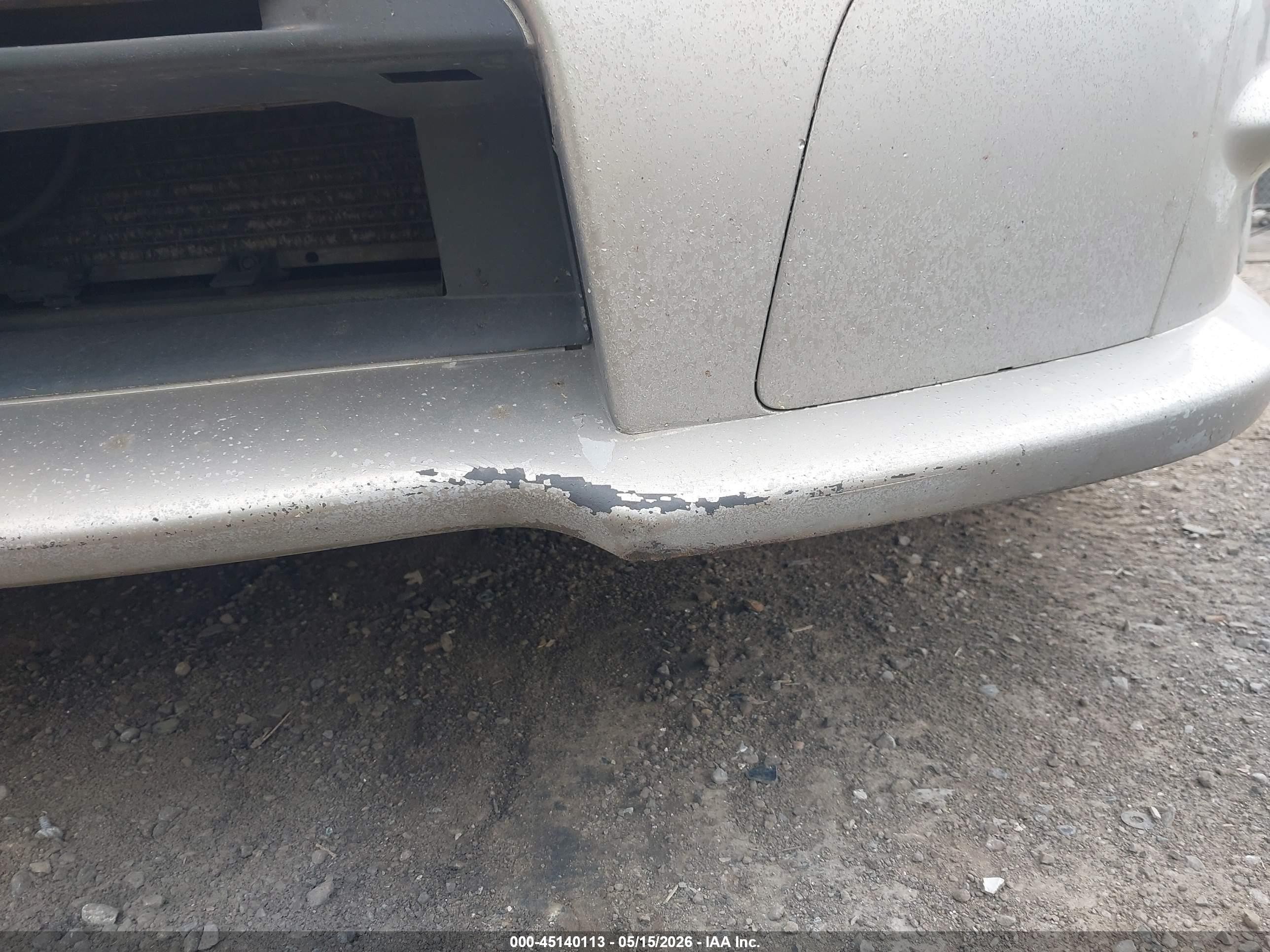 2007 Subaru Impreza 2.5i Silver vin: JF1GD61697H508736