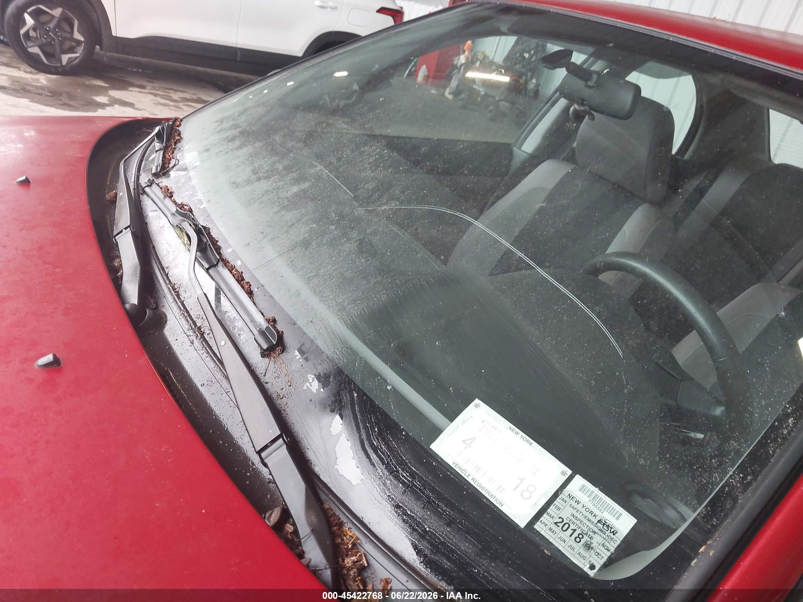 2007 Subaru Impreza 2.5i Red vin: JF1GD616X7G512686