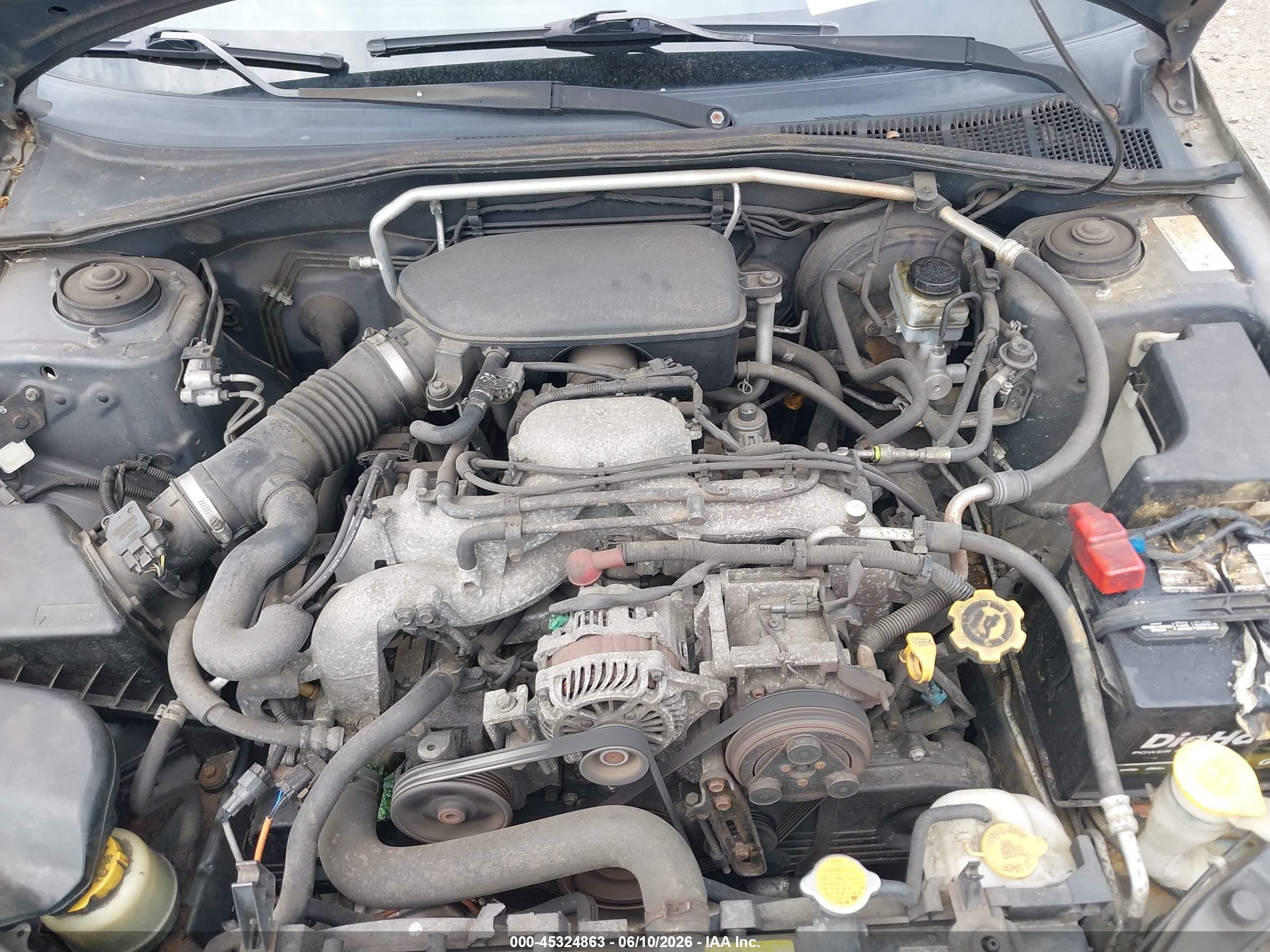 2007 Subaru Impreza 2.5i Серый vin: JF1GD616X7H505196