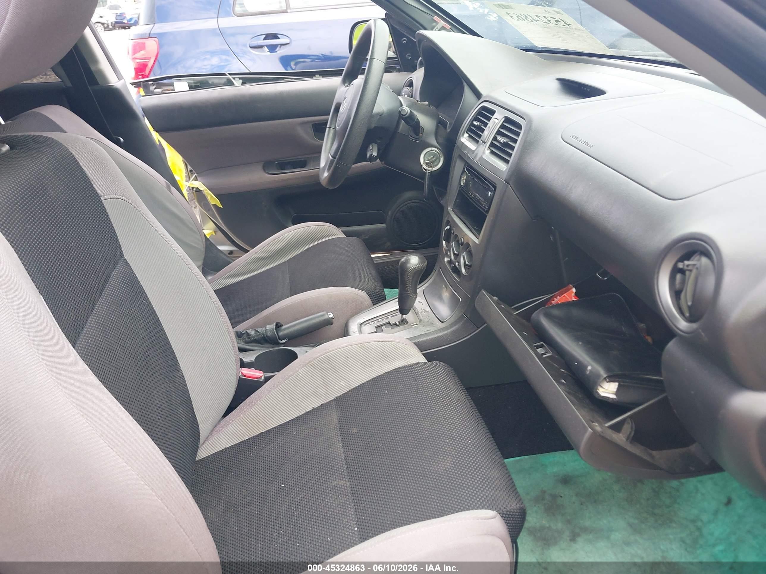 2007 Subaru Impreza 2.5i Серый vin: JF1GD616X7H505196