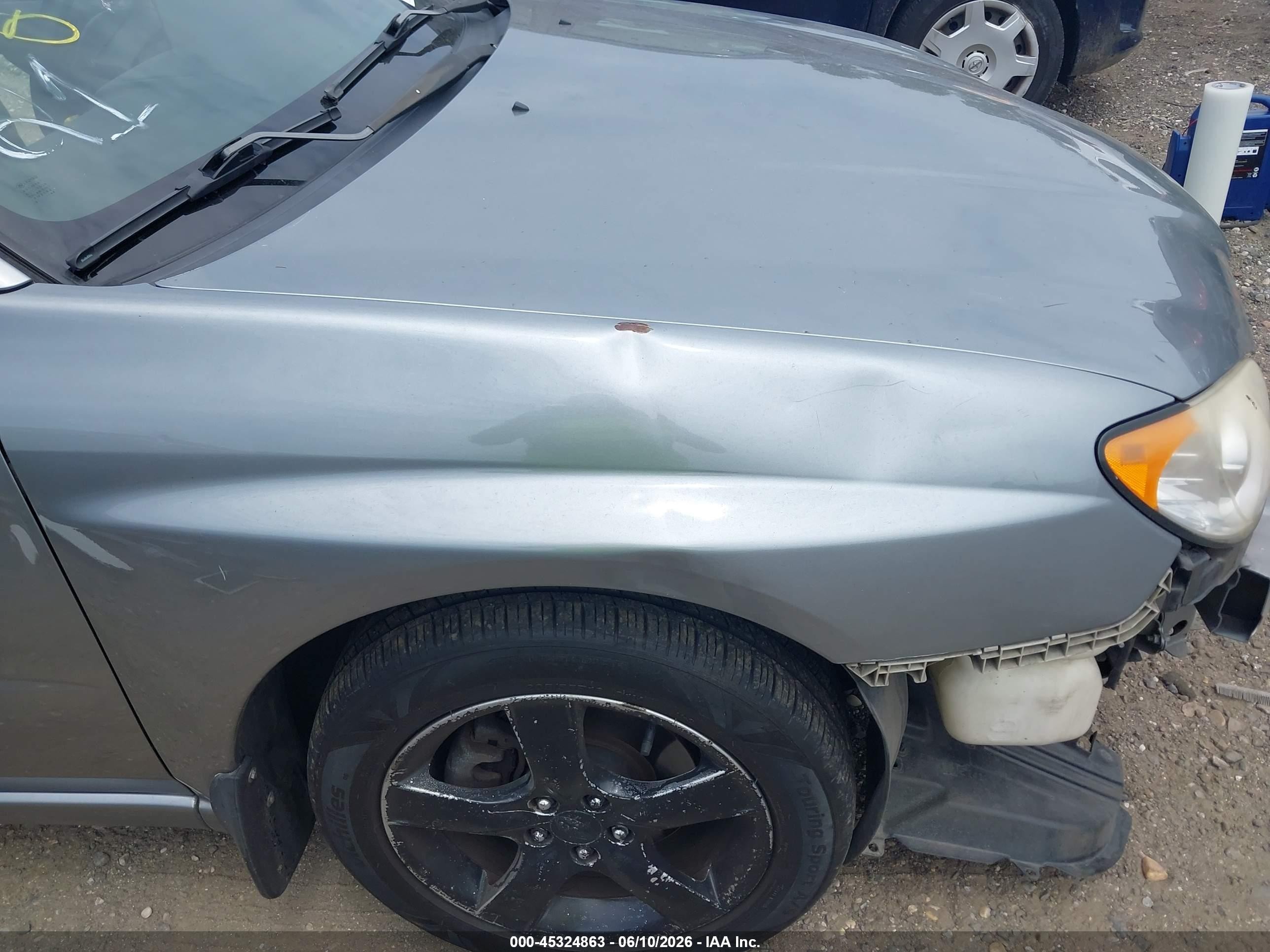 2007 Subaru Impreza 2.5i Серый vin: JF1GD616X7H505196