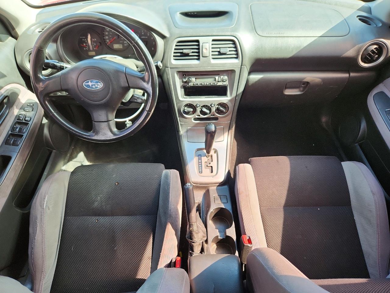2007 Subaru Impreza 2.5i Красный vin: JF1GD616X7H517686
