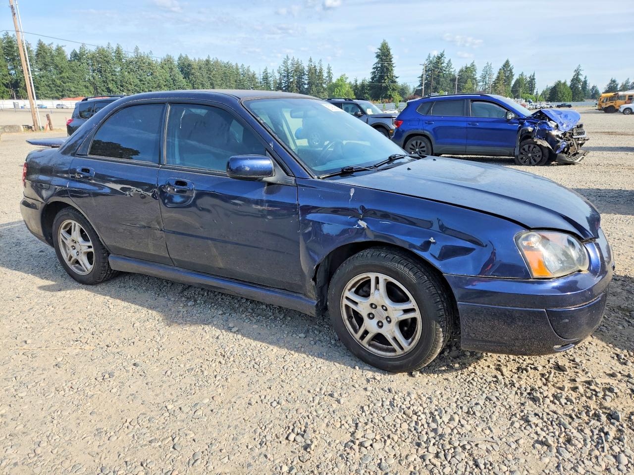2005 Subaru Impreza Rs Pro Blue vin: JF1GD66515G518051