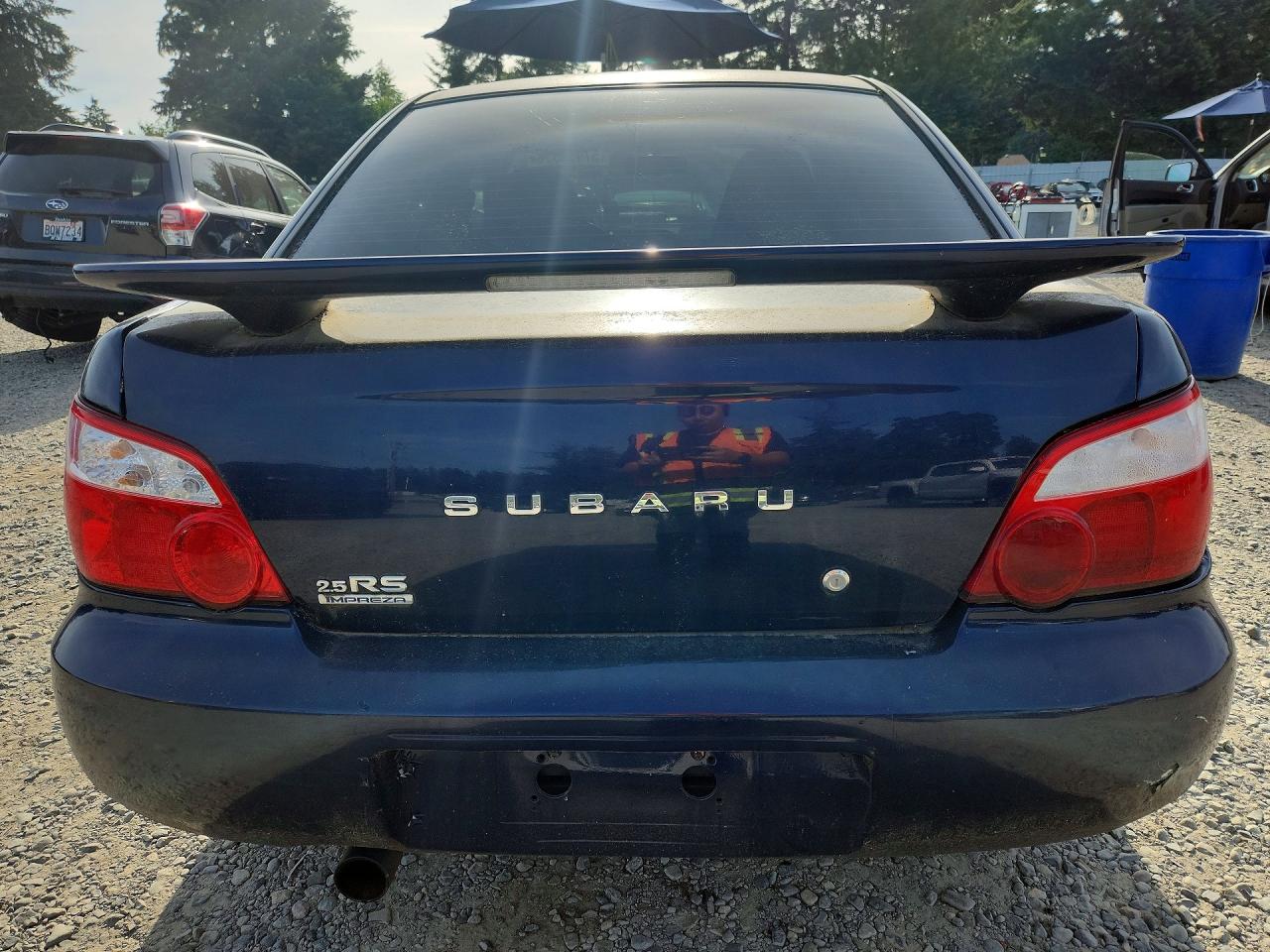 2005 Subaru Impreza Rs Pro Blue vin: JF1GD66515G518051
