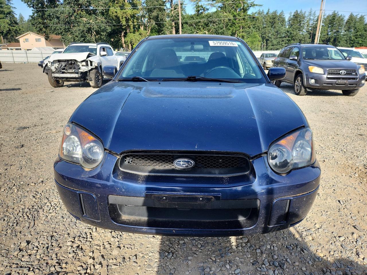 2005 Subaru Impreza Rs Pro Blue vin: JF1GD66515G518051