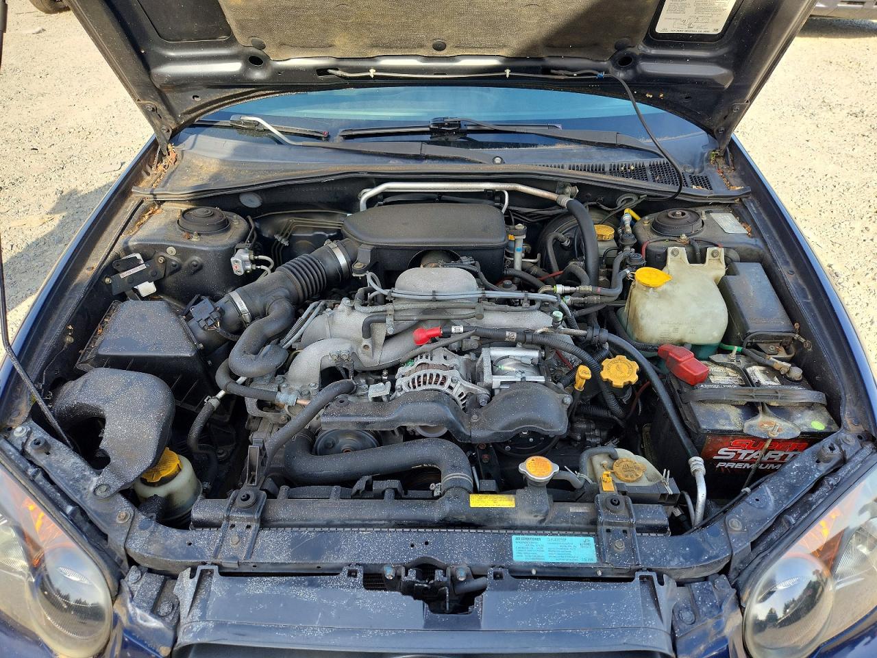 2005 Subaru Impreza Rs Pro Blue vin: JF1GD66515G518051