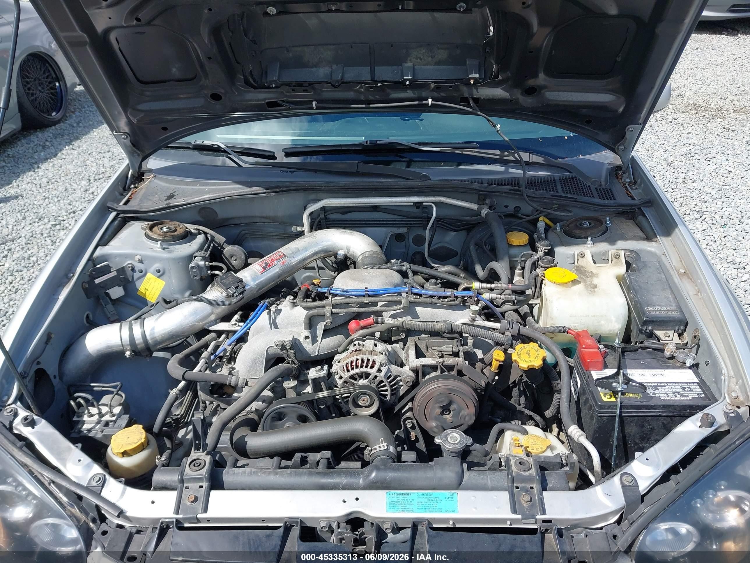 2005 Subaru Impreza 2.5rs Gray vin: JF1GD66545H516739