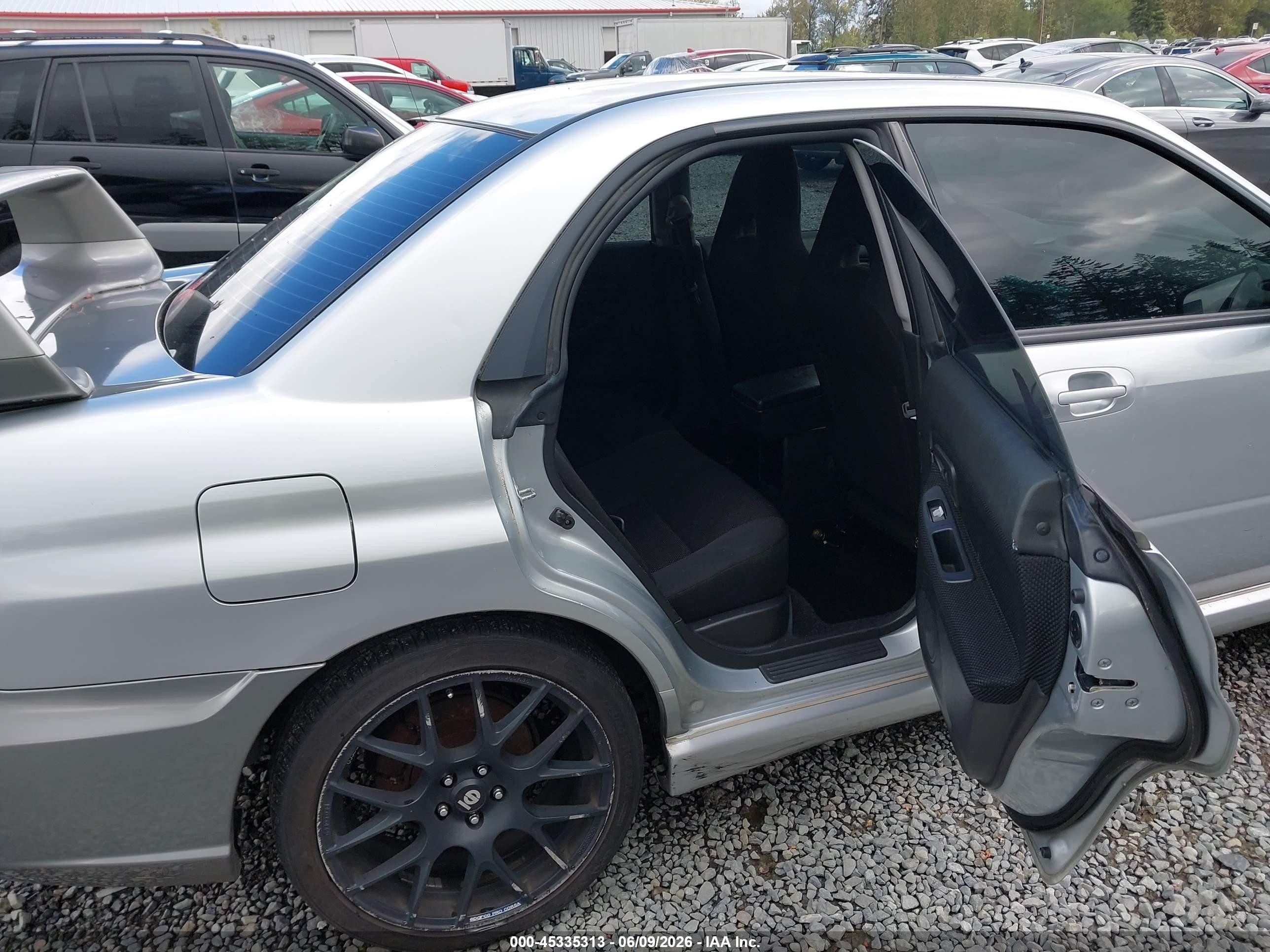 2005 Subaru Impreza 2.5rs Gray vin: JF1GD66545H516739