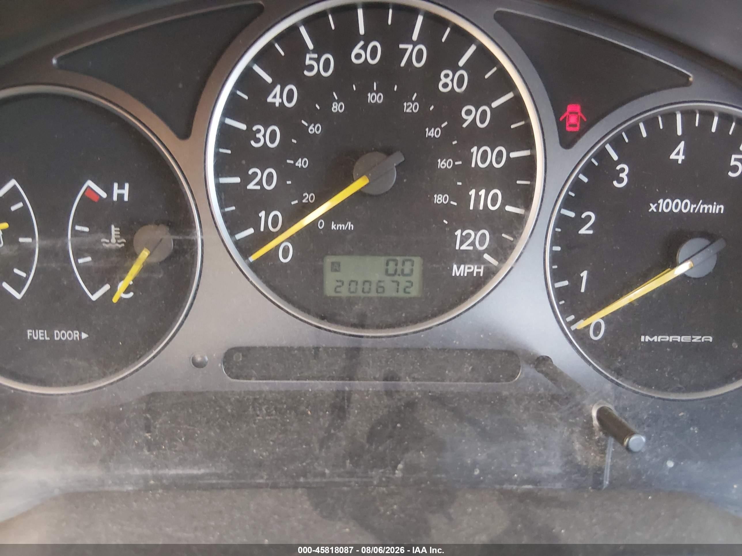 2002 Subaru Impreza 2.5rs Black vin: JF1GD67502G503714