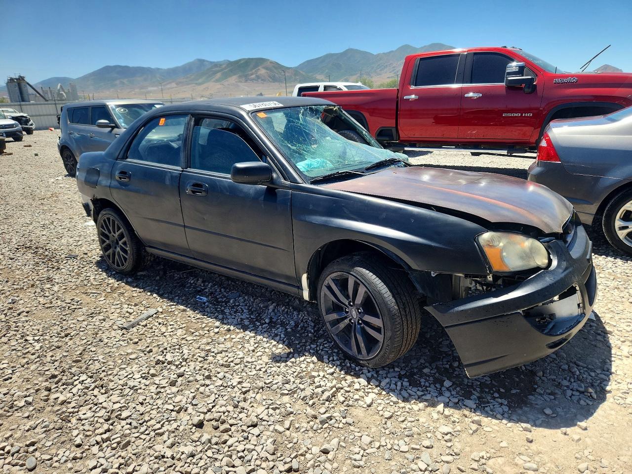 2004 Subaru Impreza Rs Черный vin: JF1GD67504G509144