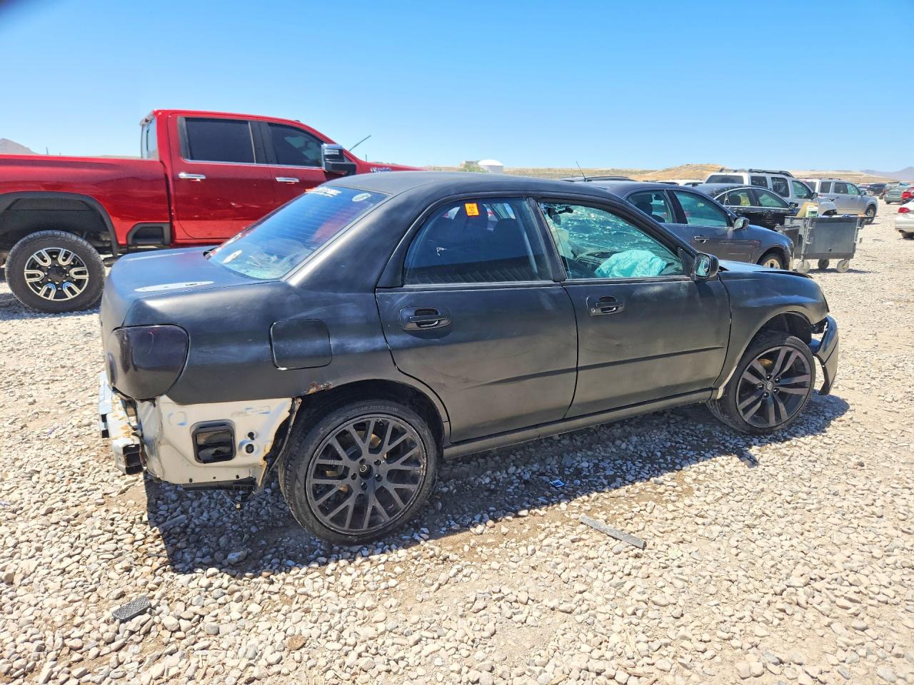 2004 Subaru Impreza Rs Черный vin: JF1GD67504G509144