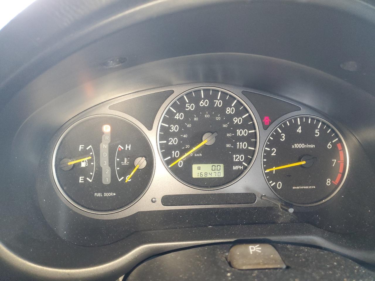 2003 Subaru Impreza Rs Blue vin: JF1GD67513H508903