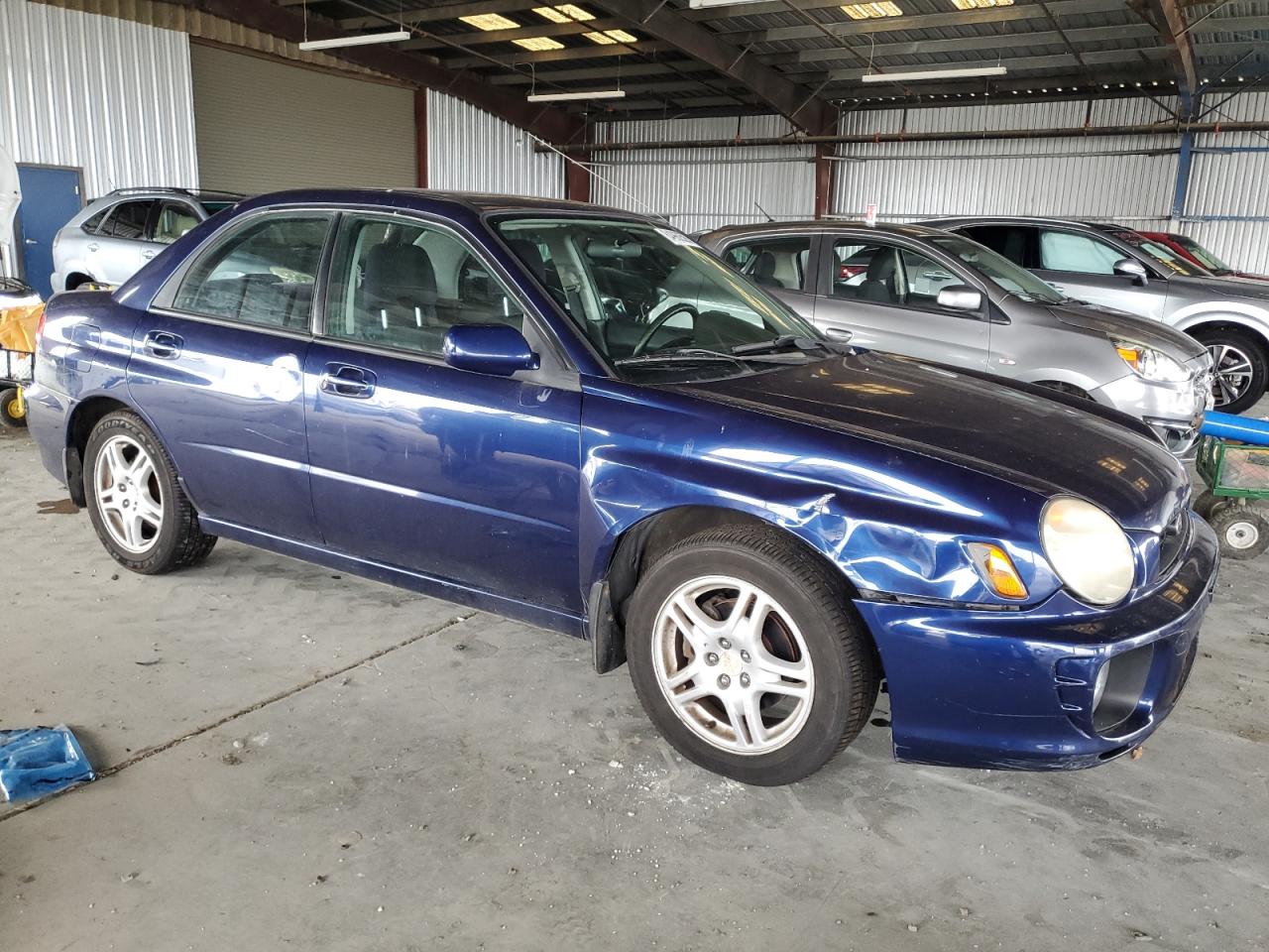 2003 Subaru Impreza Rs Blue vin: JF1GD67513H508903