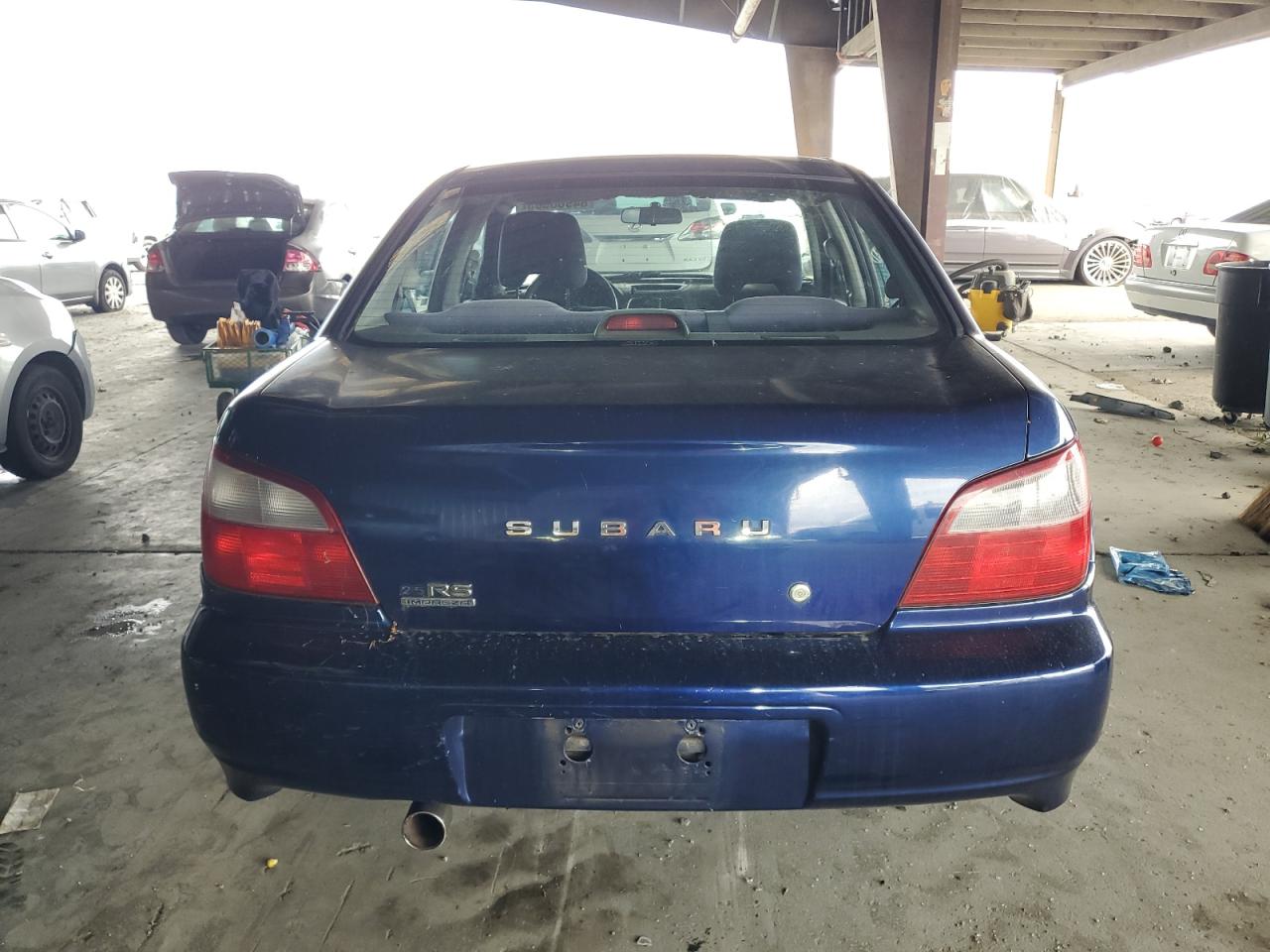 2003 Subaru Impreza Rs Blue vin: JF1GD67513H508903