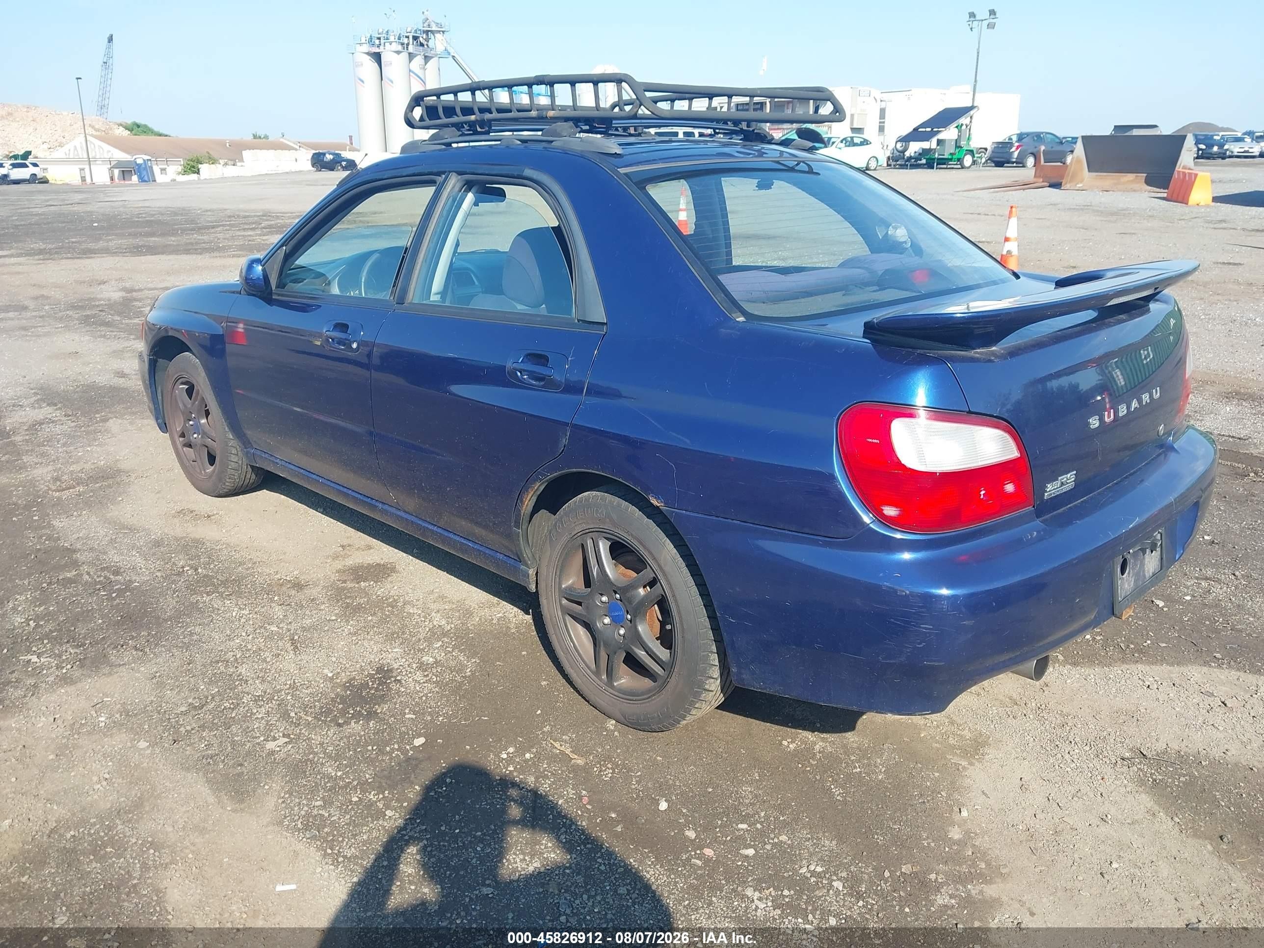 2002 Subaru Impreza Rs Blue vin: JF1GD67522H515034