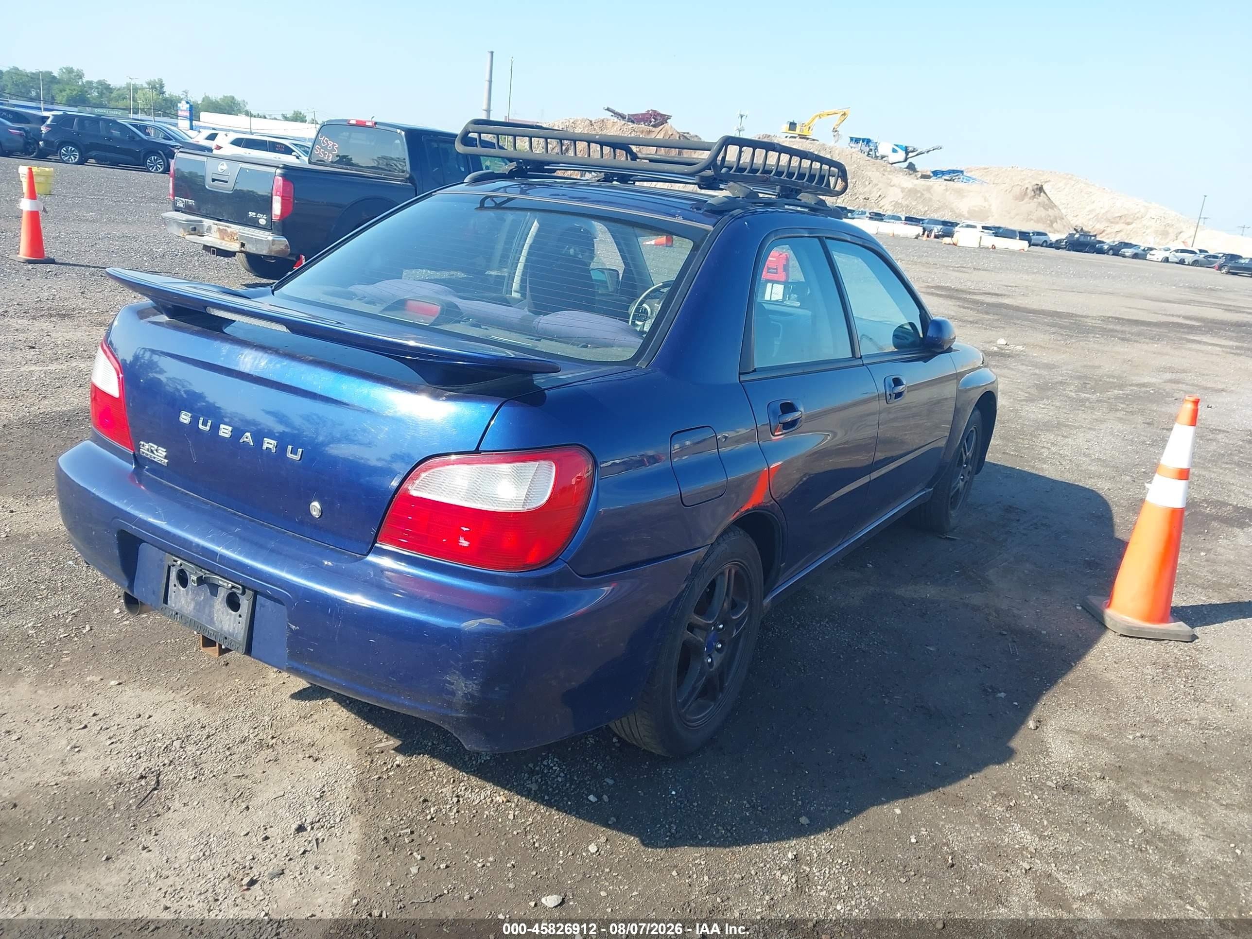 2002 Subaru Impreza Rs Blue vin: JF1GD67522H515034