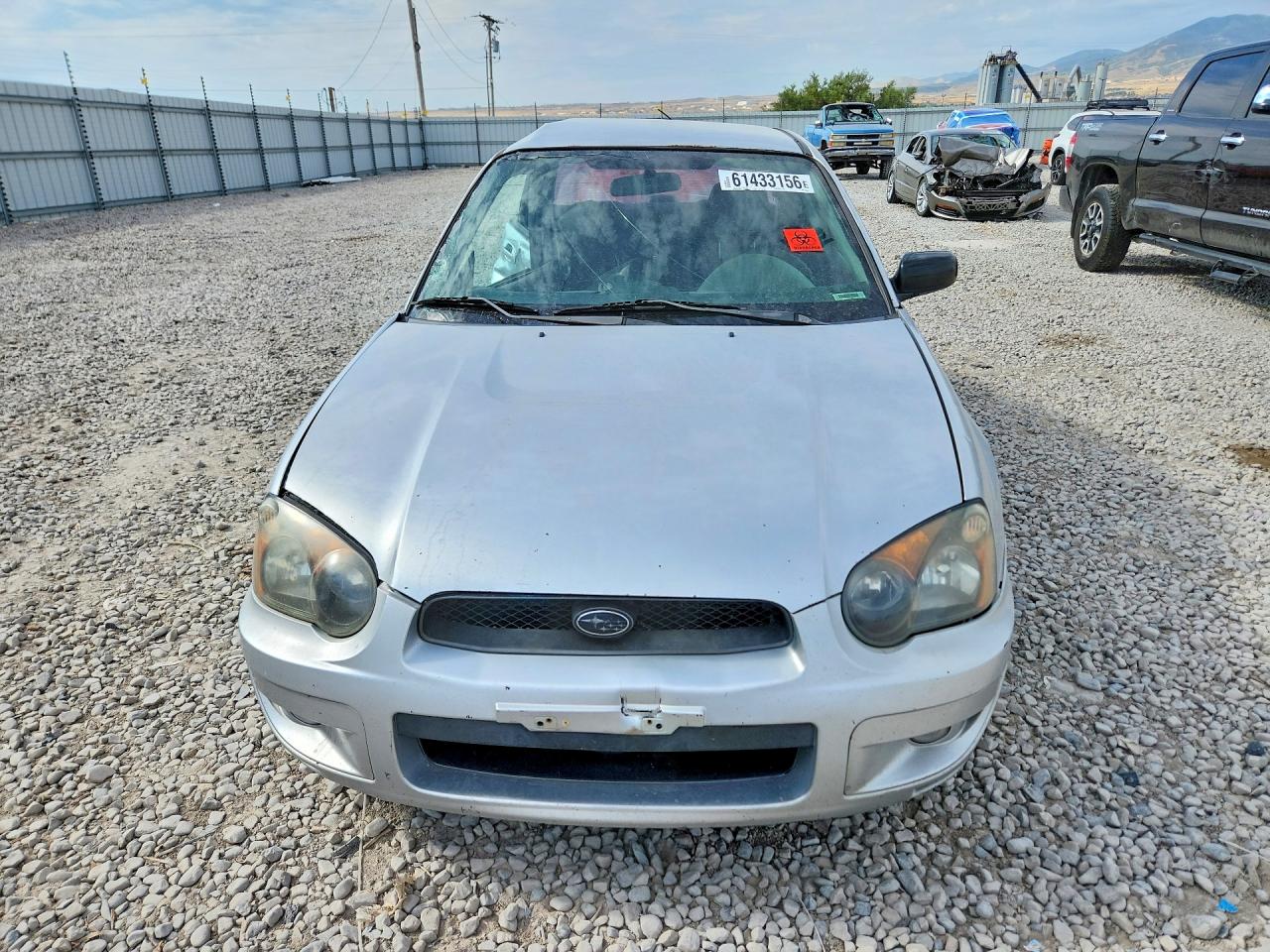 2005 Subaru Impreza Rs Silver vin: JF1GD67525H518262