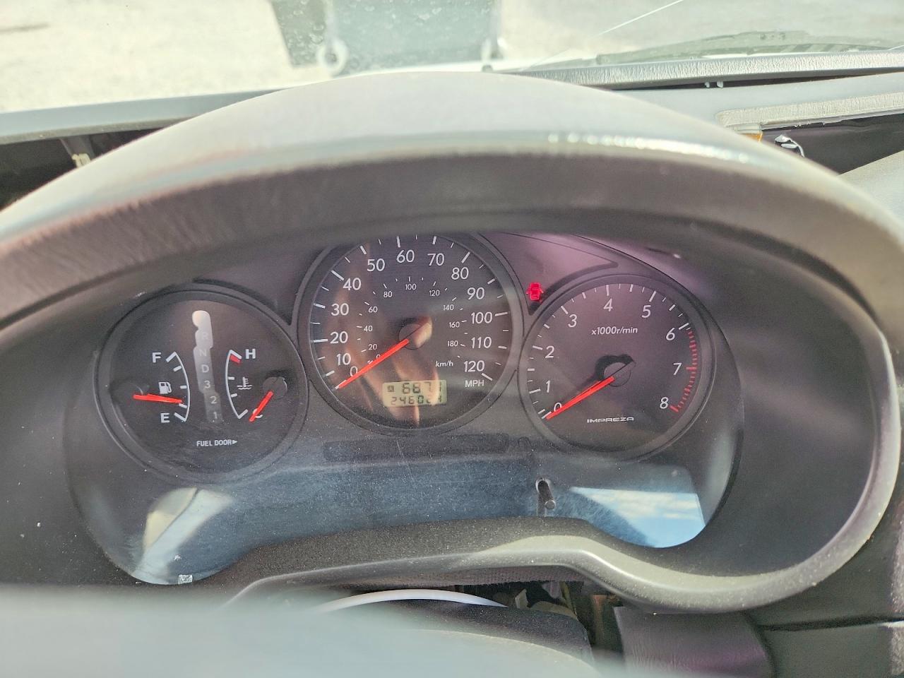 2005 Subaru Impreza Rs Silver vin: JF1GD67525H518262
