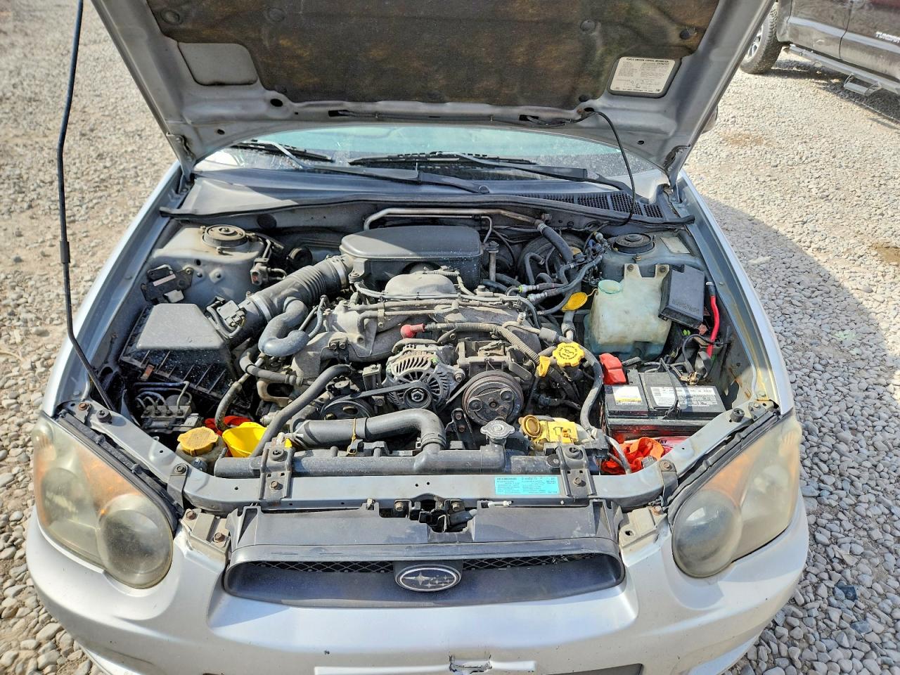 2005 Subaru Impreza Rs Silver vin: JF1GD67525H518262