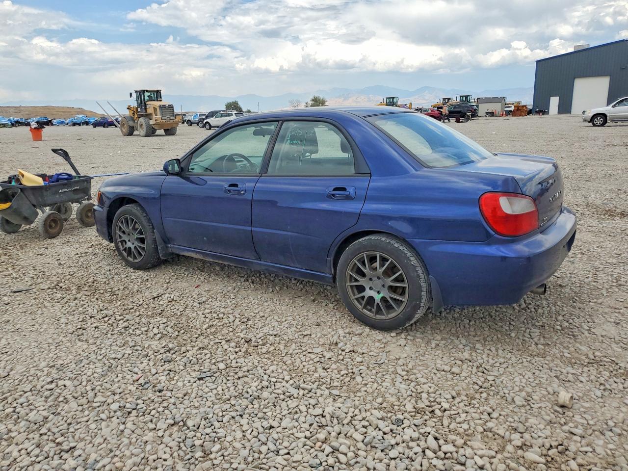 2002 Subaru Impreza Rs Синий vin: JF1GD67532H519951