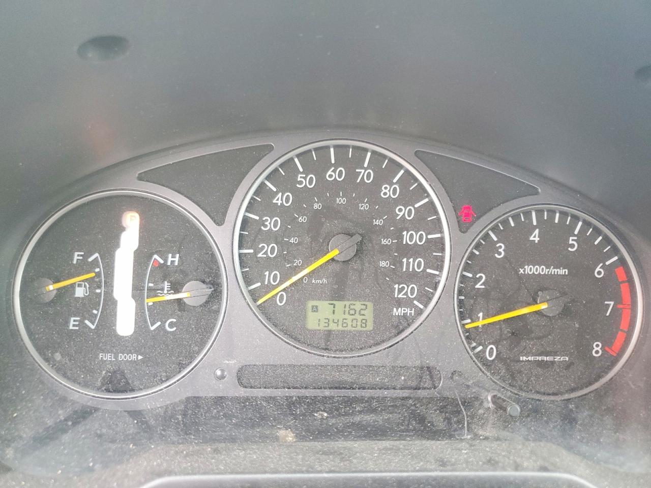 2002 Subaru Impreza Rs Синий vin: JF1GD67532H519951