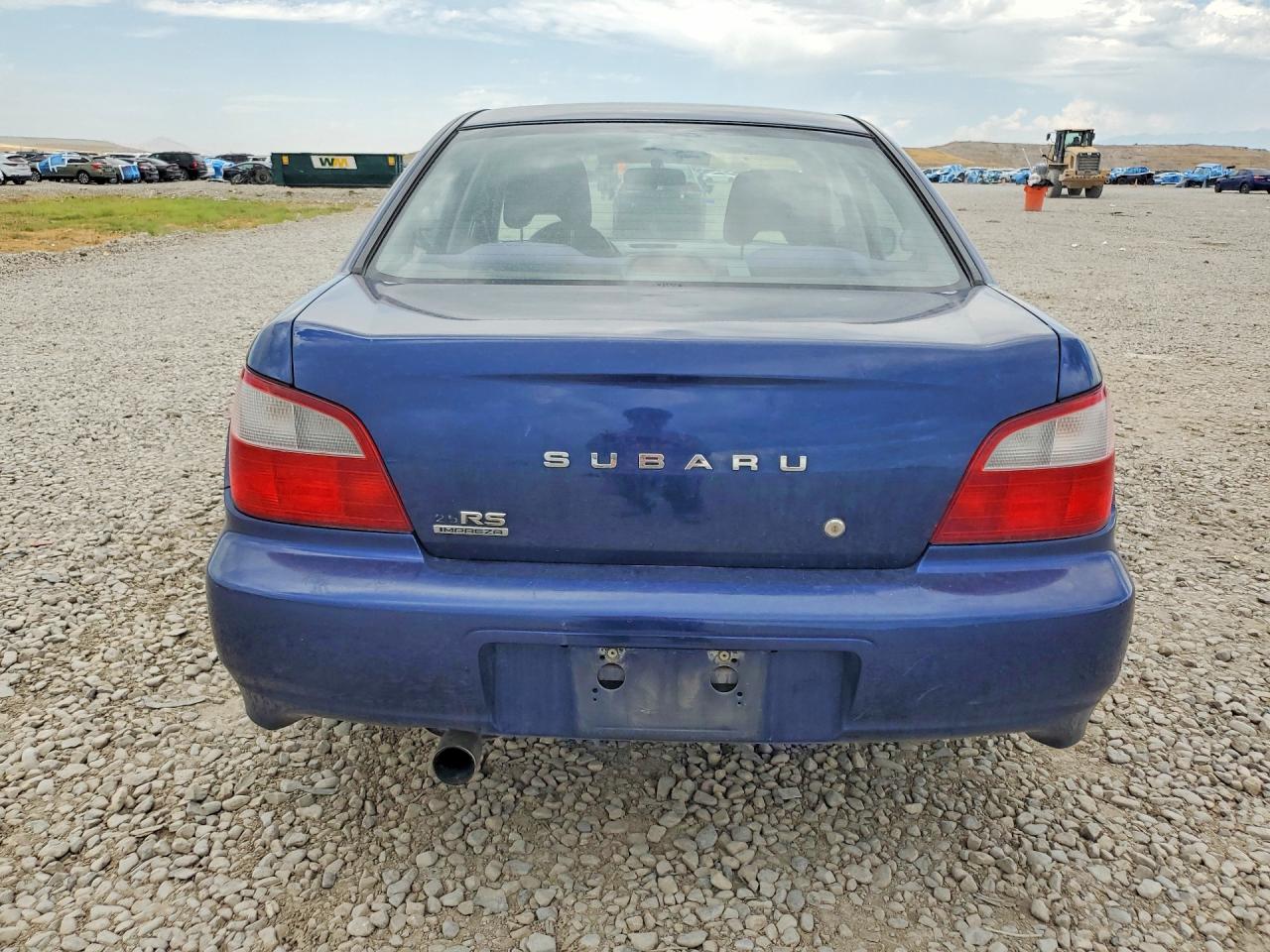 2002 Subaru Impreza Rs Синий vin: JF1GD67532H519951