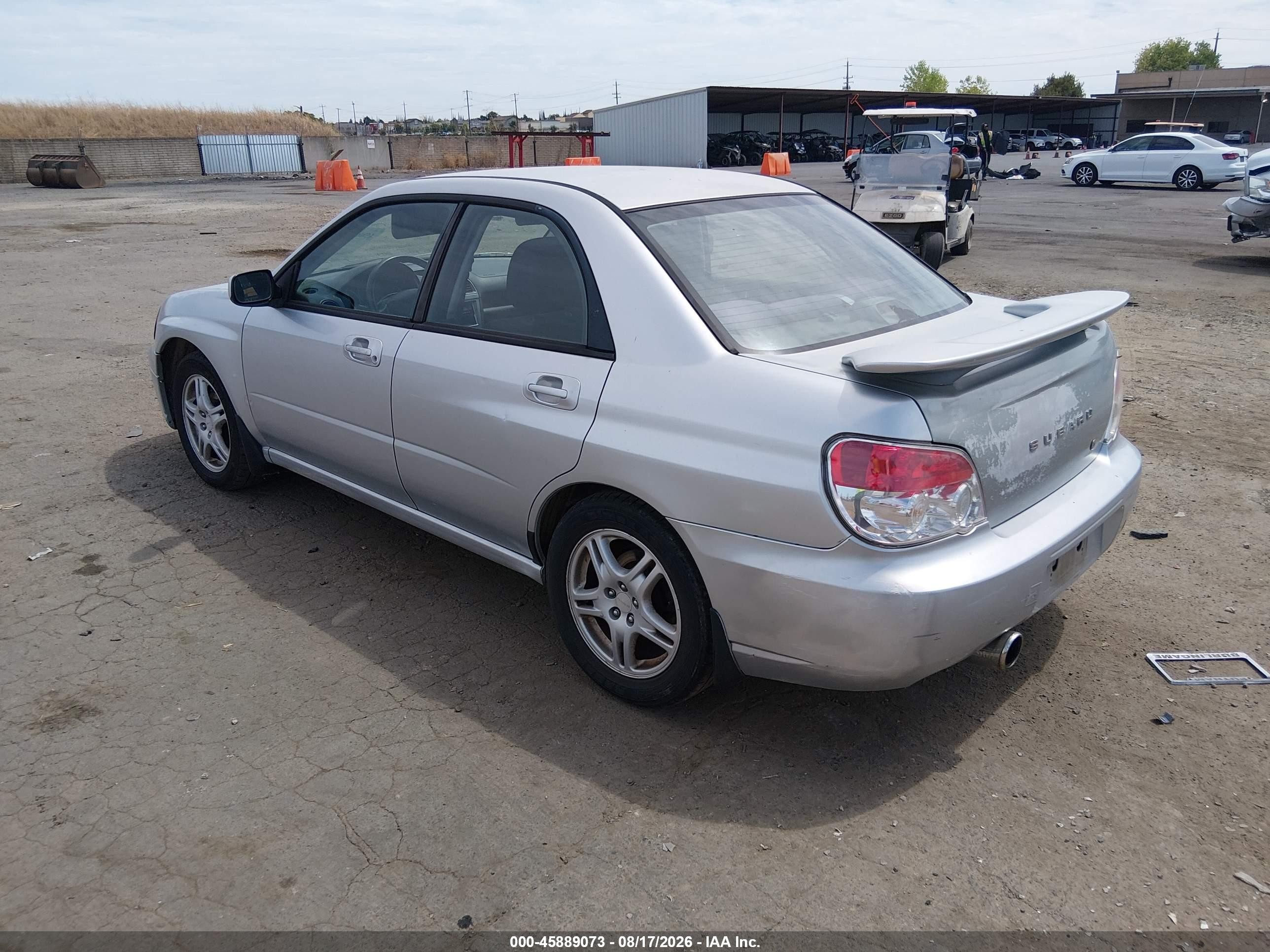 2004 Subaru Impreza 2.5rs Silver vin: JF1GD67544H511117