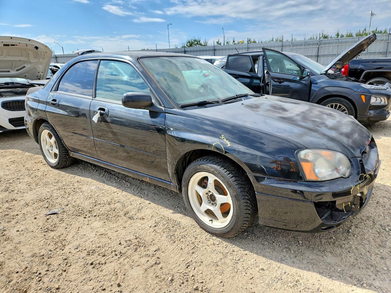 2005 Subaru Impreza Rs Черный vin: JF1GD67545H518909