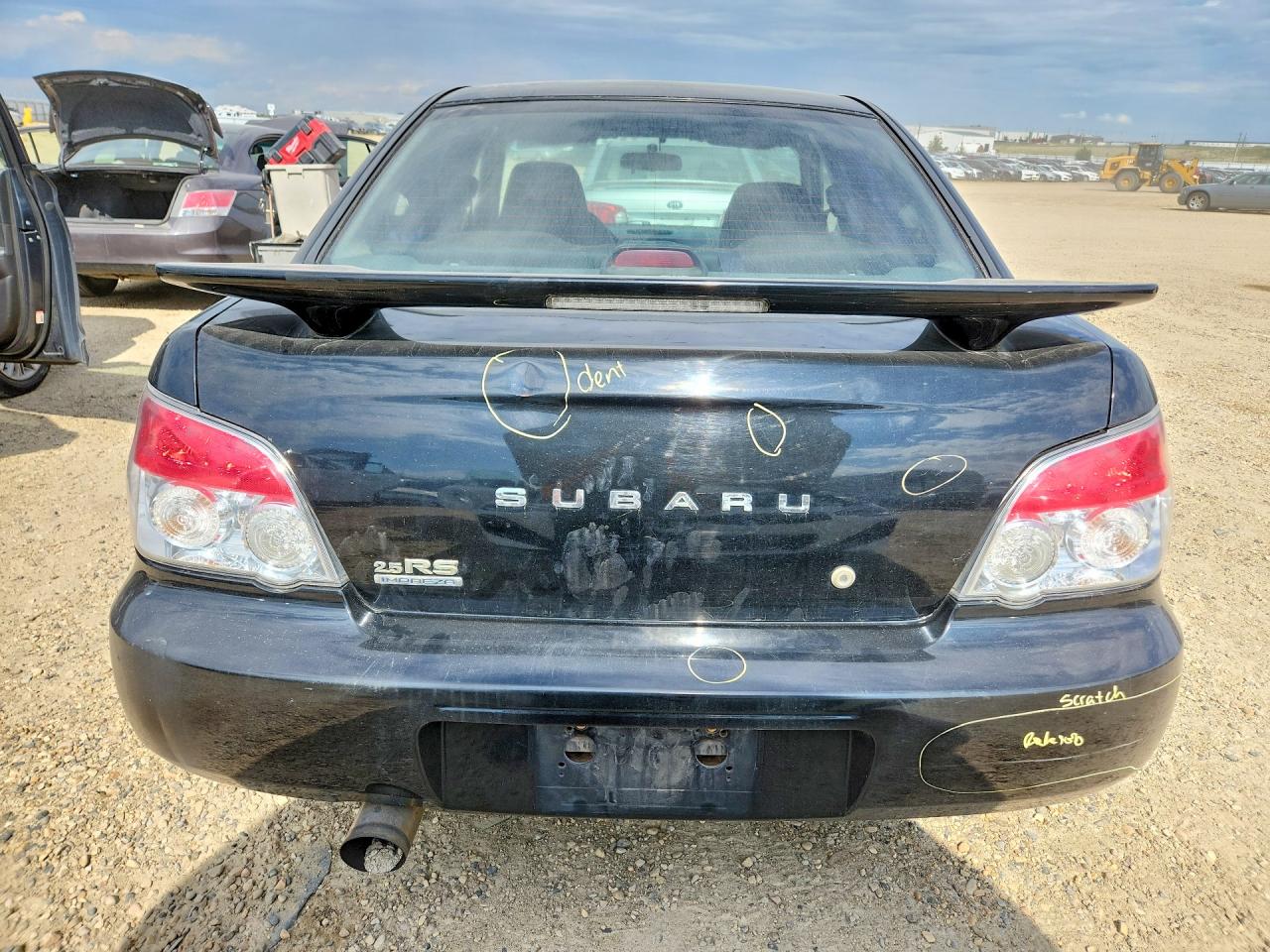2005 Subaru Impreza Rs Черный vin: JF1GD67545H518909