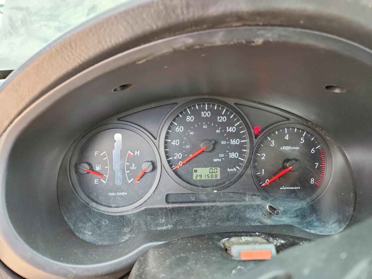 2005 Subaru Impreza Rs Черный vin: JF1GD67545H518909