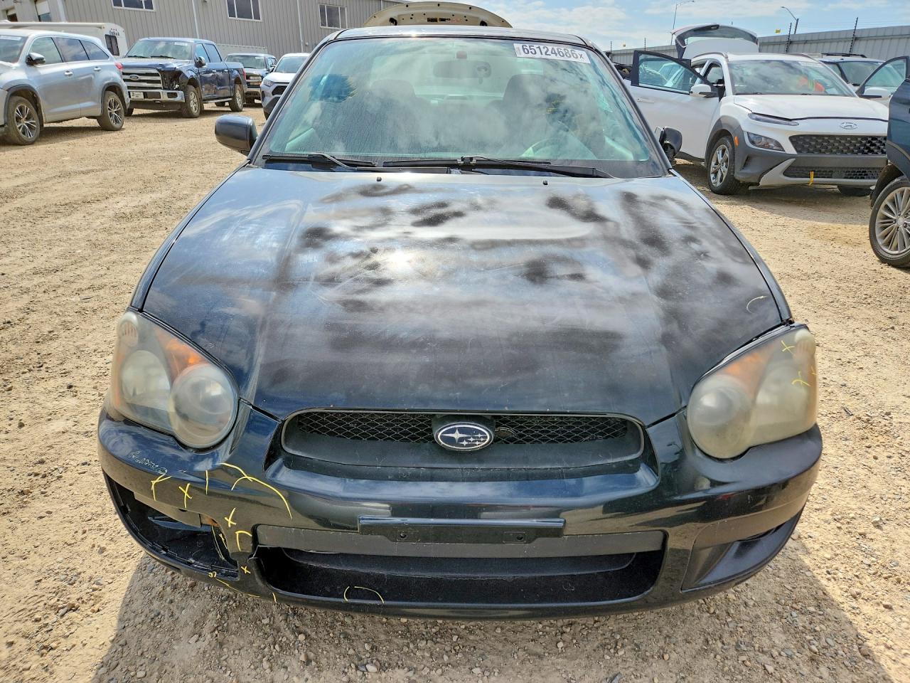 2005 Subaru Impreza Rs Черный vin: JF1GD67545H518909
