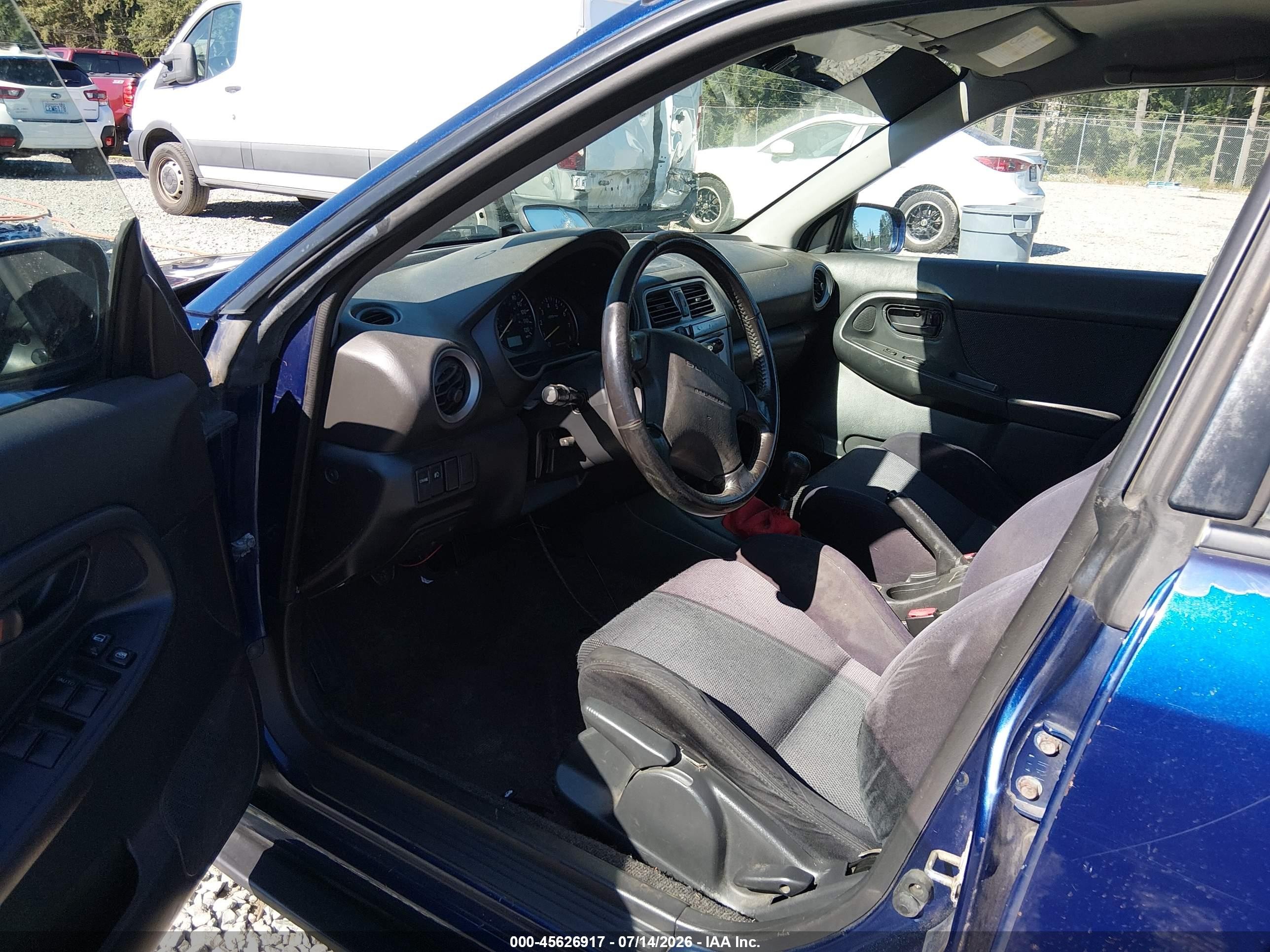 2002 Subaru Impreza 2.5rs Blue vin: JF1GD67572G503936