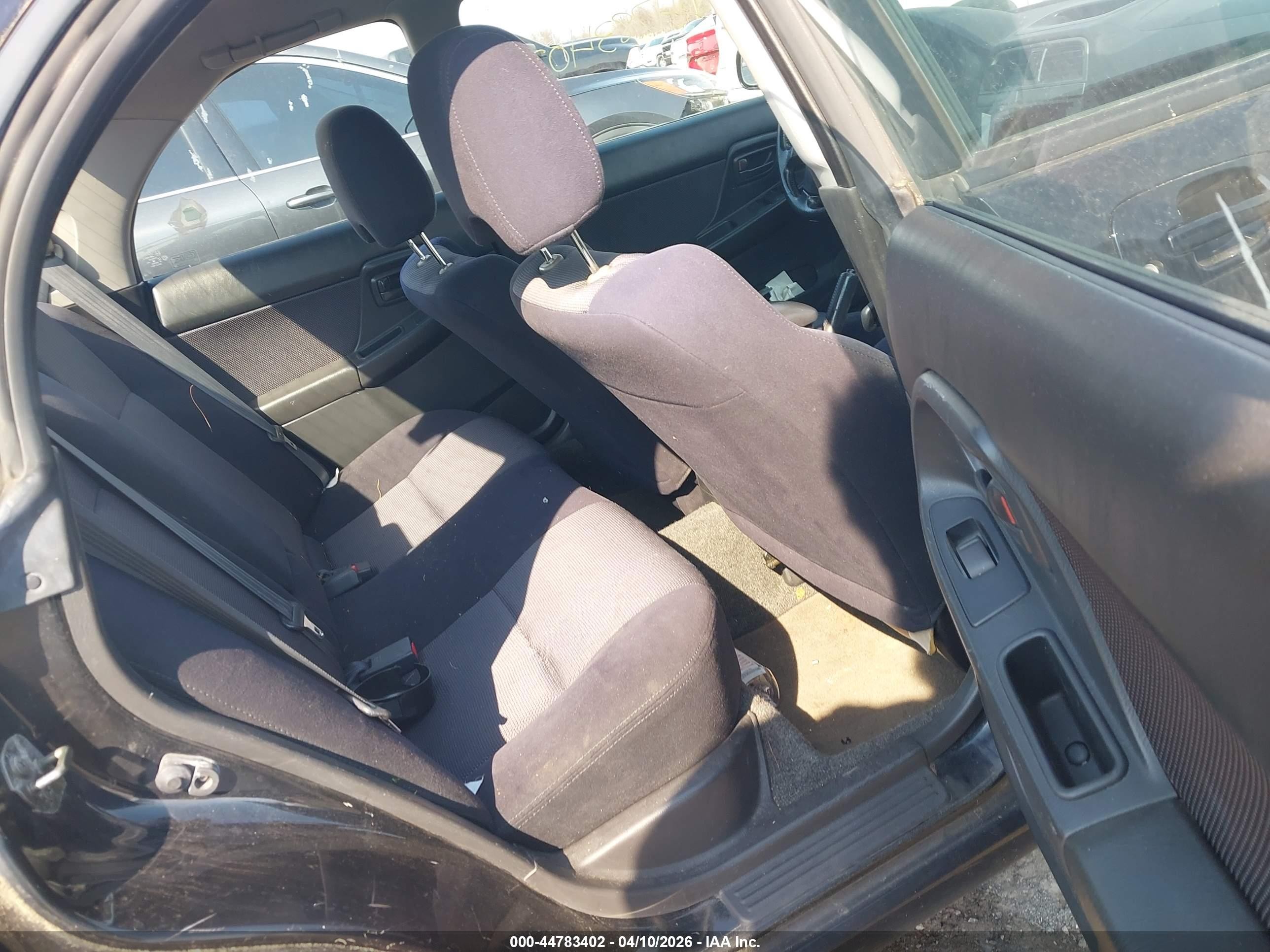 2003 Subaru Impreza 2.5rs Black vin: JF1GD67573G511679