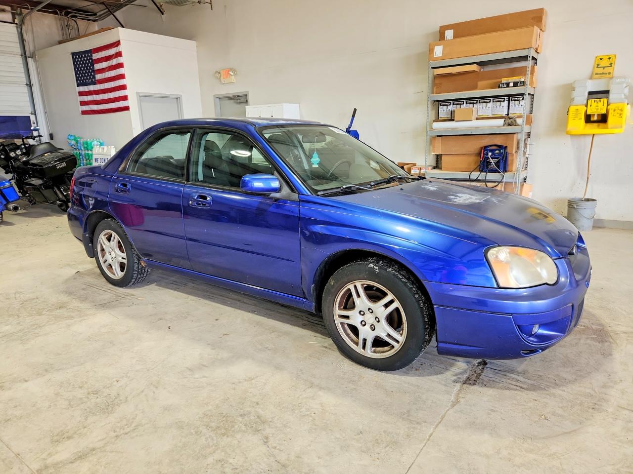 2004 Subaru Impreza Rs Blue vin: JF1GD67584H502792