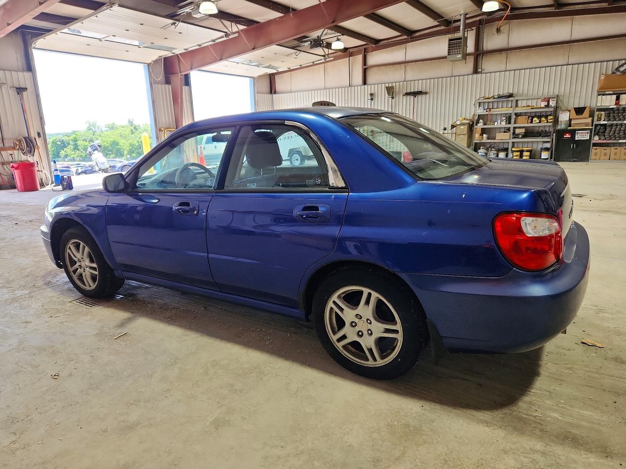 2004 Subaru Impreza Rs Blue vin: JF1GD67584H502792