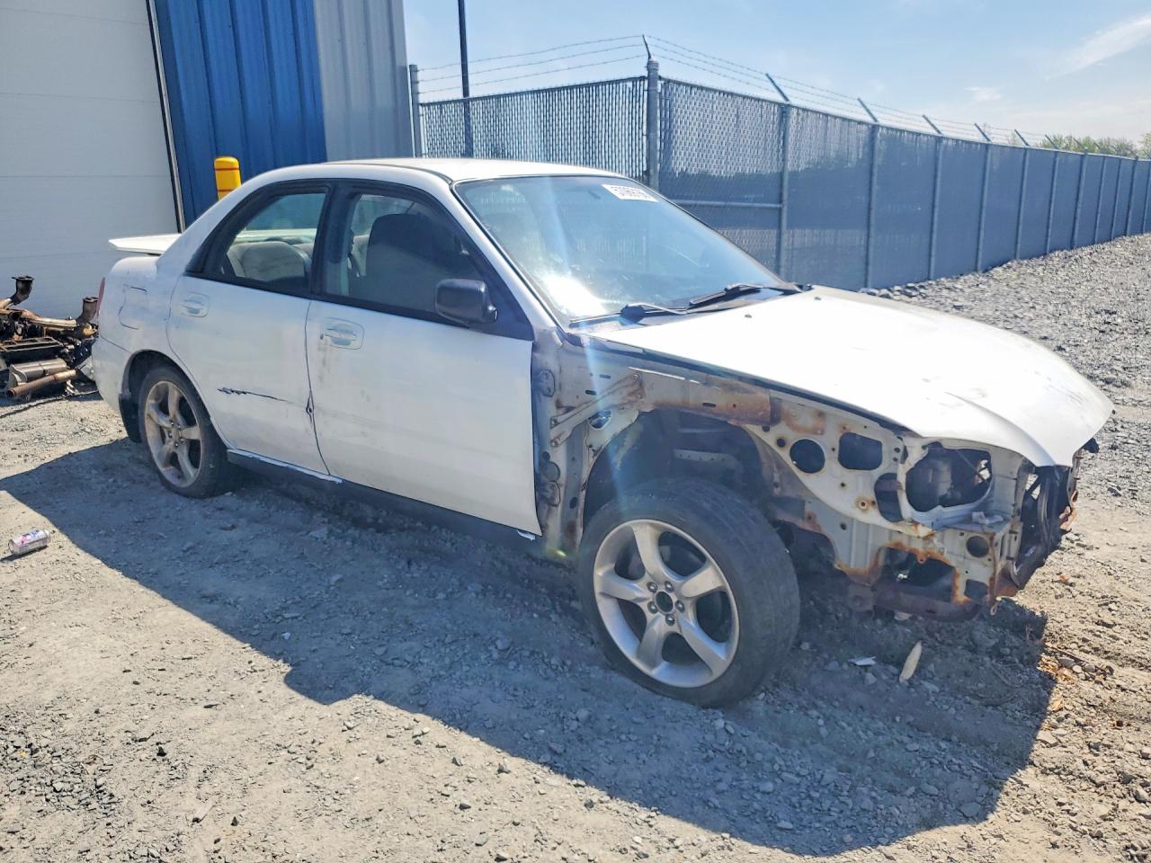 2004 Subaru Impreza Rs White vin: JF1GD675X4G522791