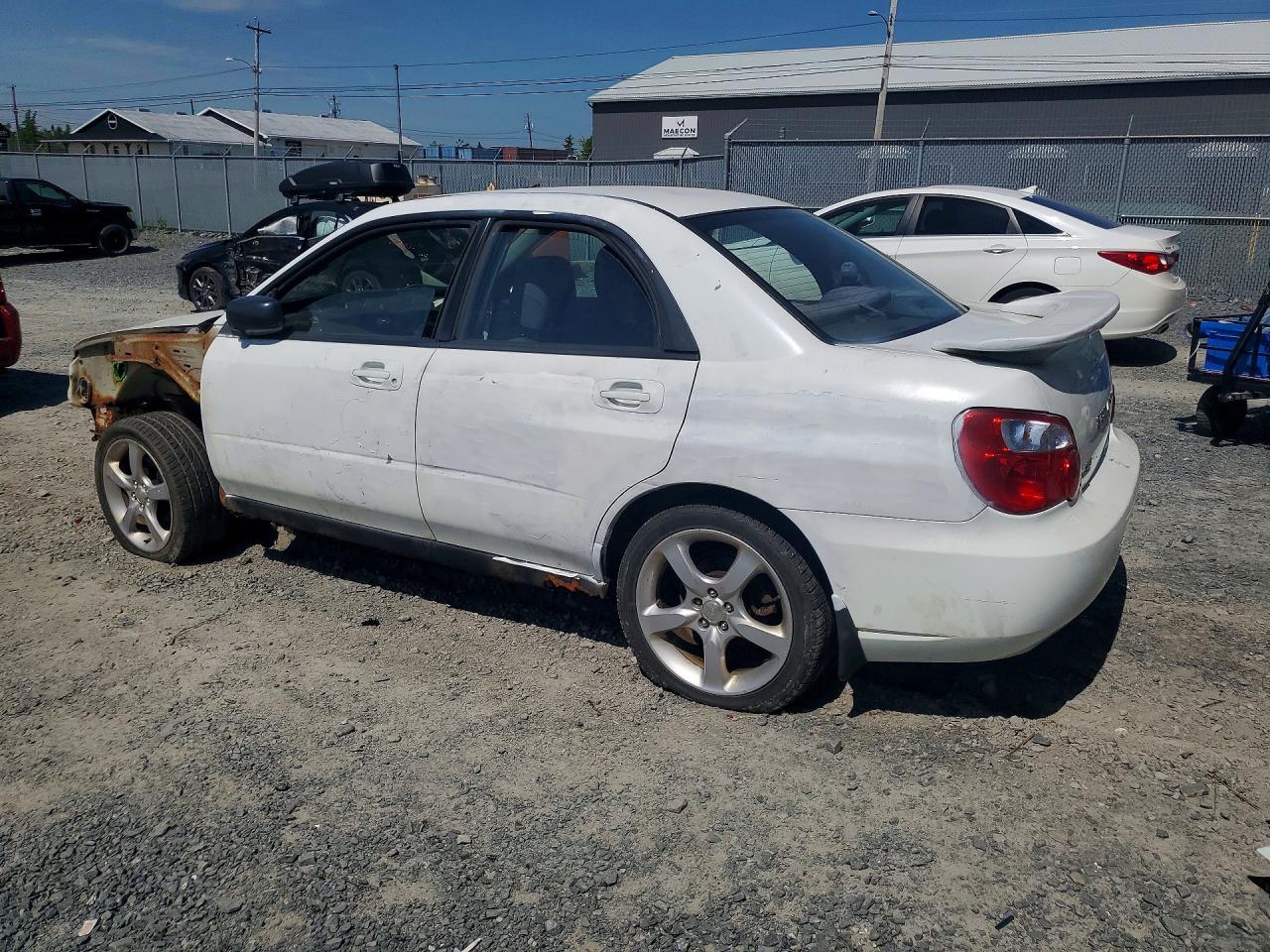 2004 Subaru Impreza Rs White vin: JF1GD675X4G522791