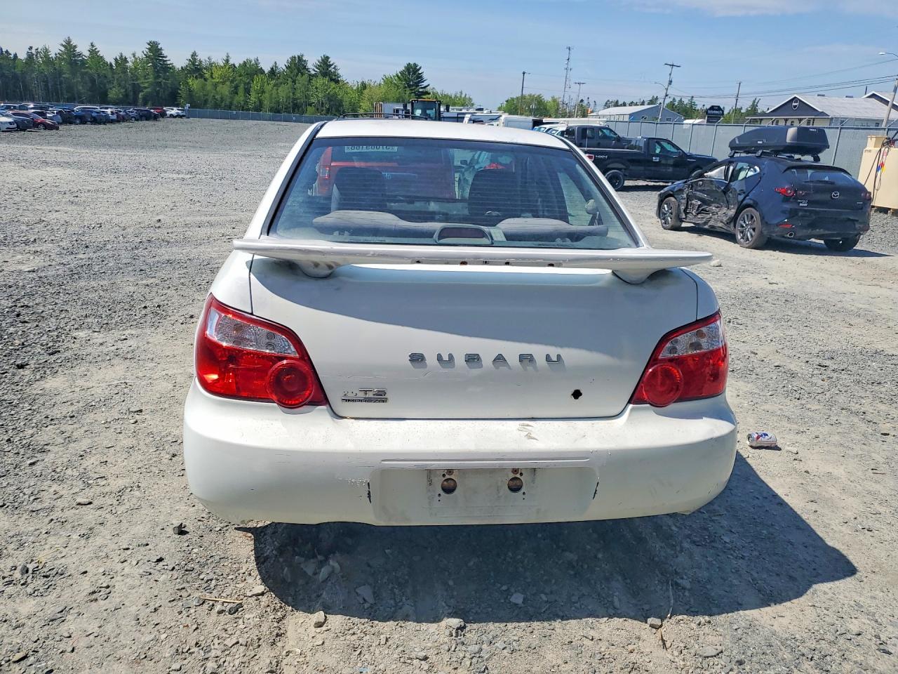 2004 Subaru Impreza Rs White vin: JF1GD675X4G522791