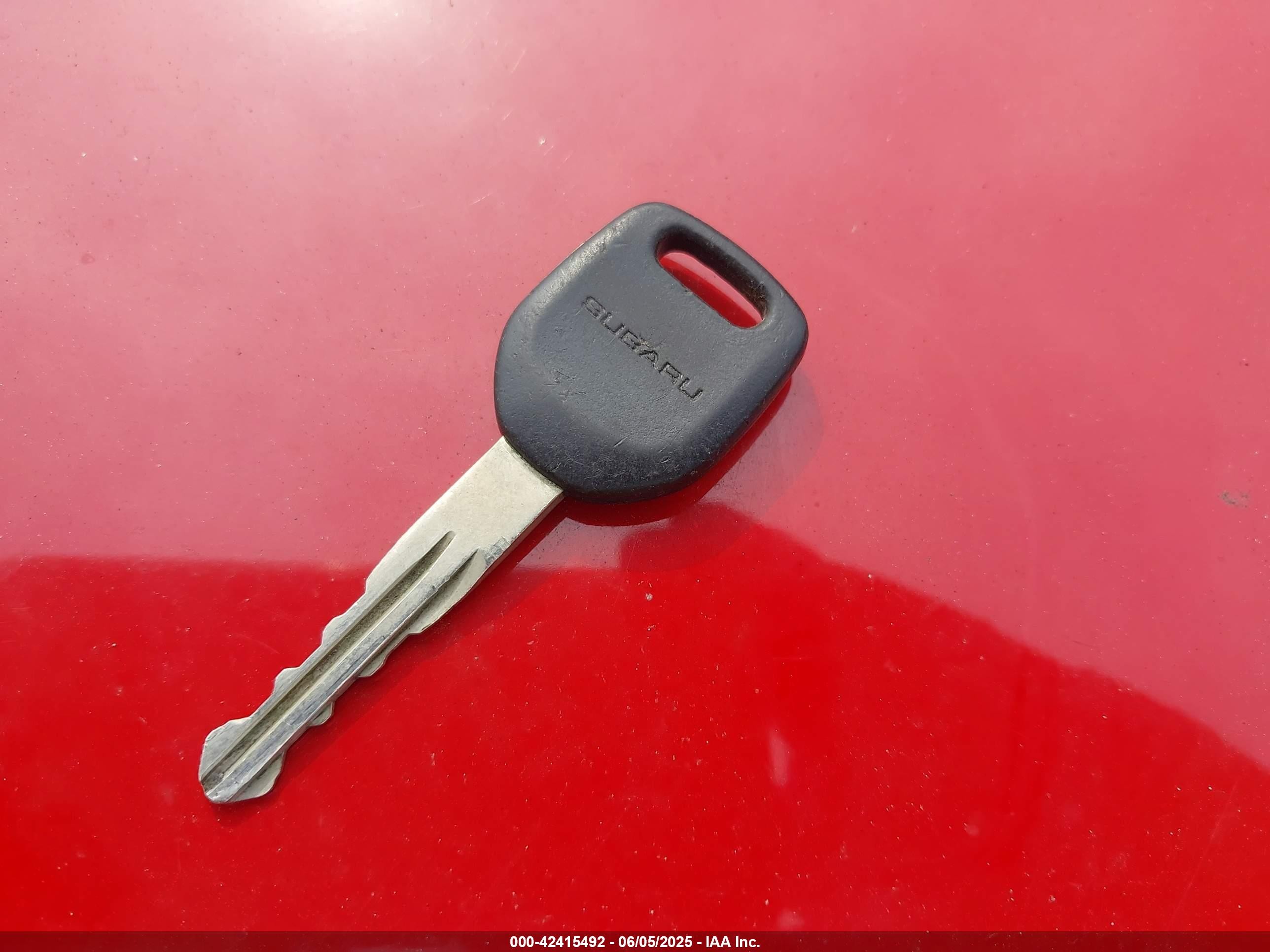 2006 Subaru Impreza 2.5i Красный vin: JF1GD67606H502569